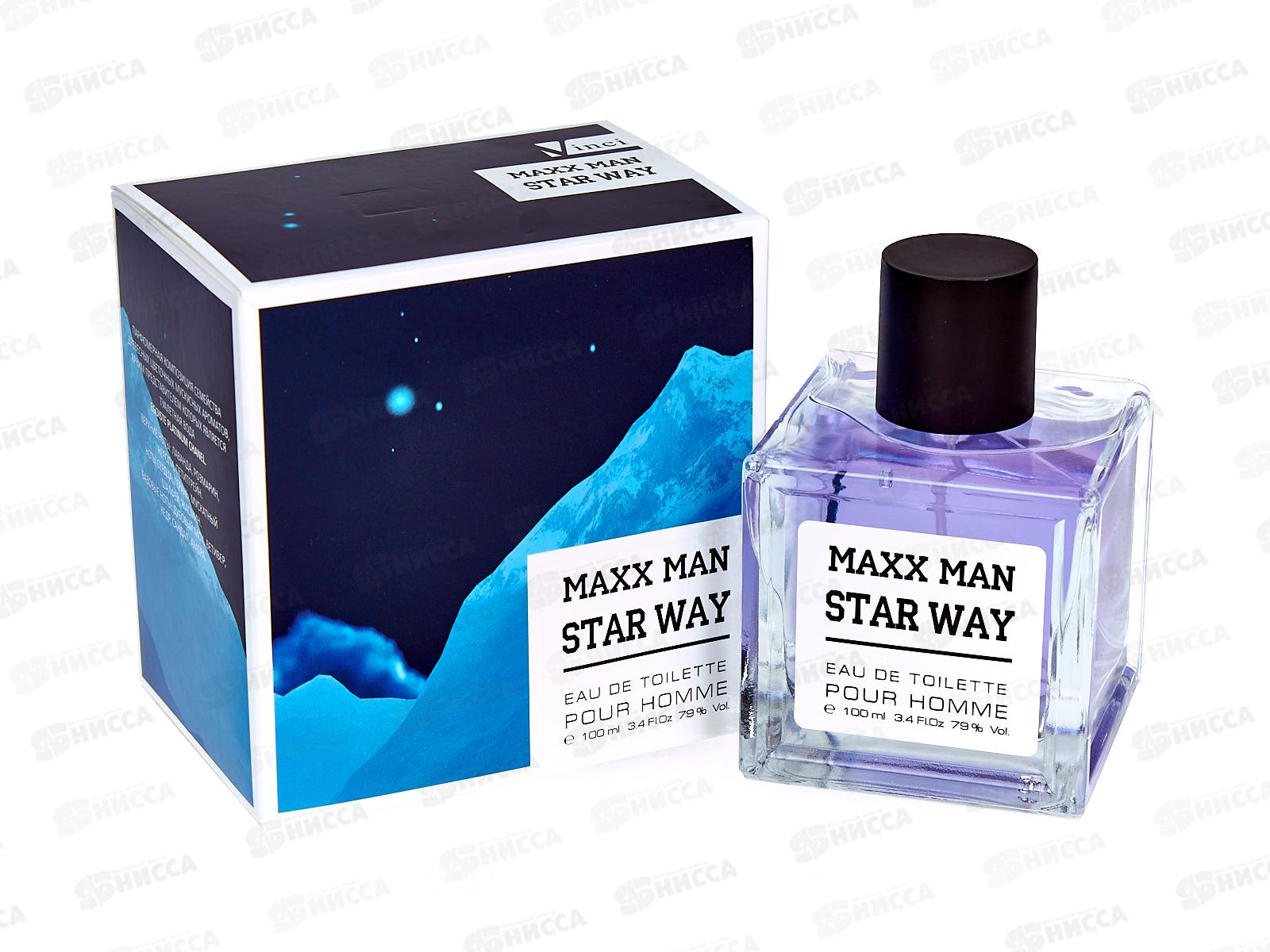 Maxx Man StarWay, туалетная вода 100мл мужская М