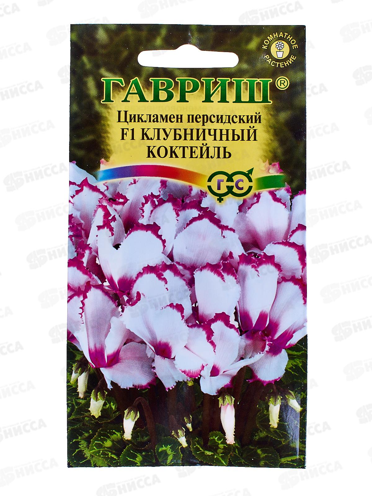 Цикламен Клубничный коктейль персидский 3 шт  *5  ГШ СРОК ДО 12.25