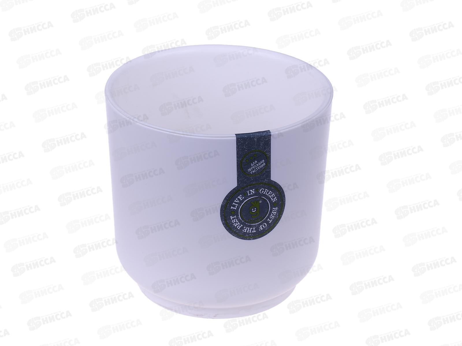 Горшок для цветов Дельта 1,5л Белый  *12