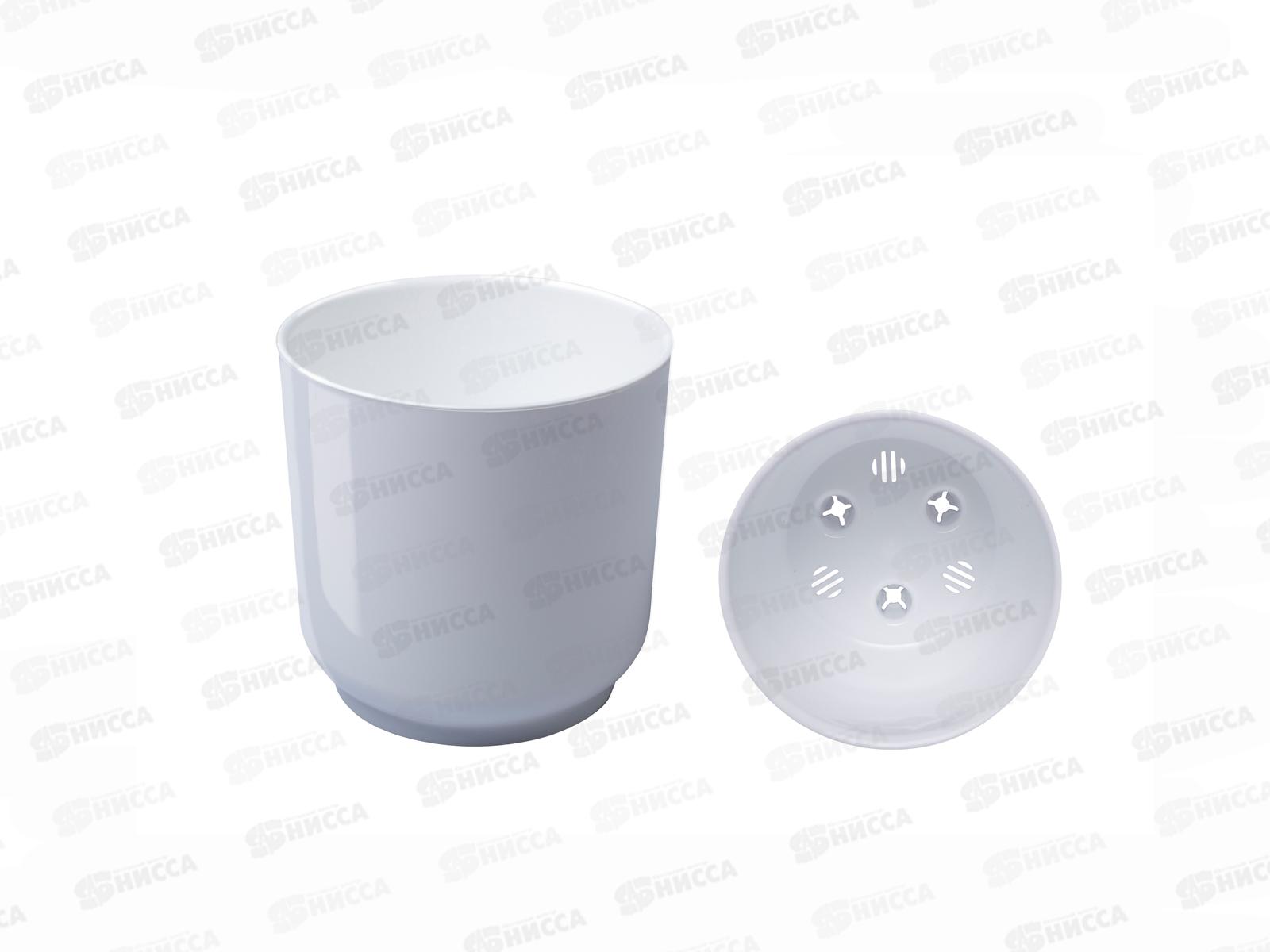 Горшок для цветов Дельта 3,2л Белый  *8