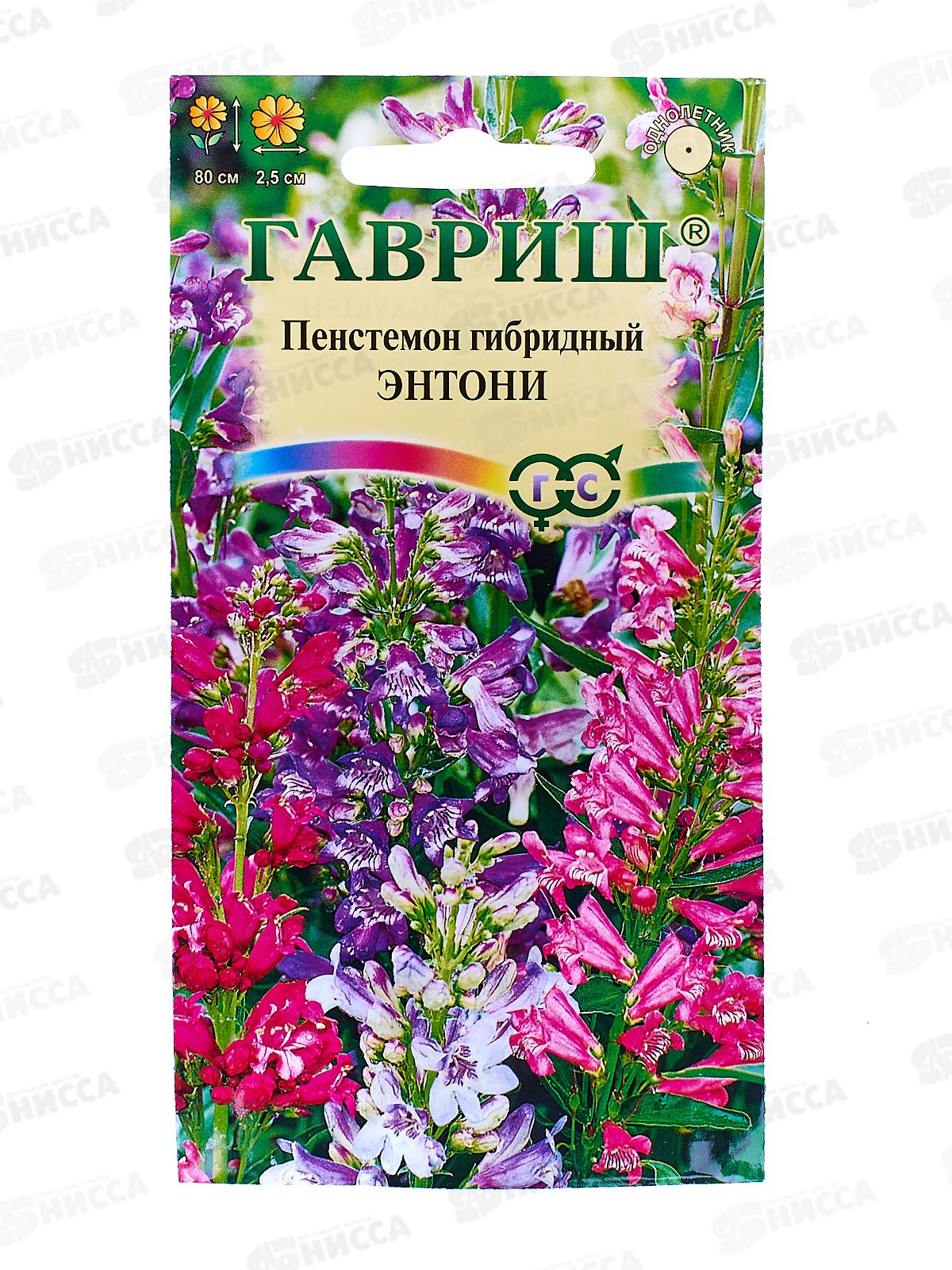 Пенстемон гибридный Энтони смесь 0,1г *10 ГШ +