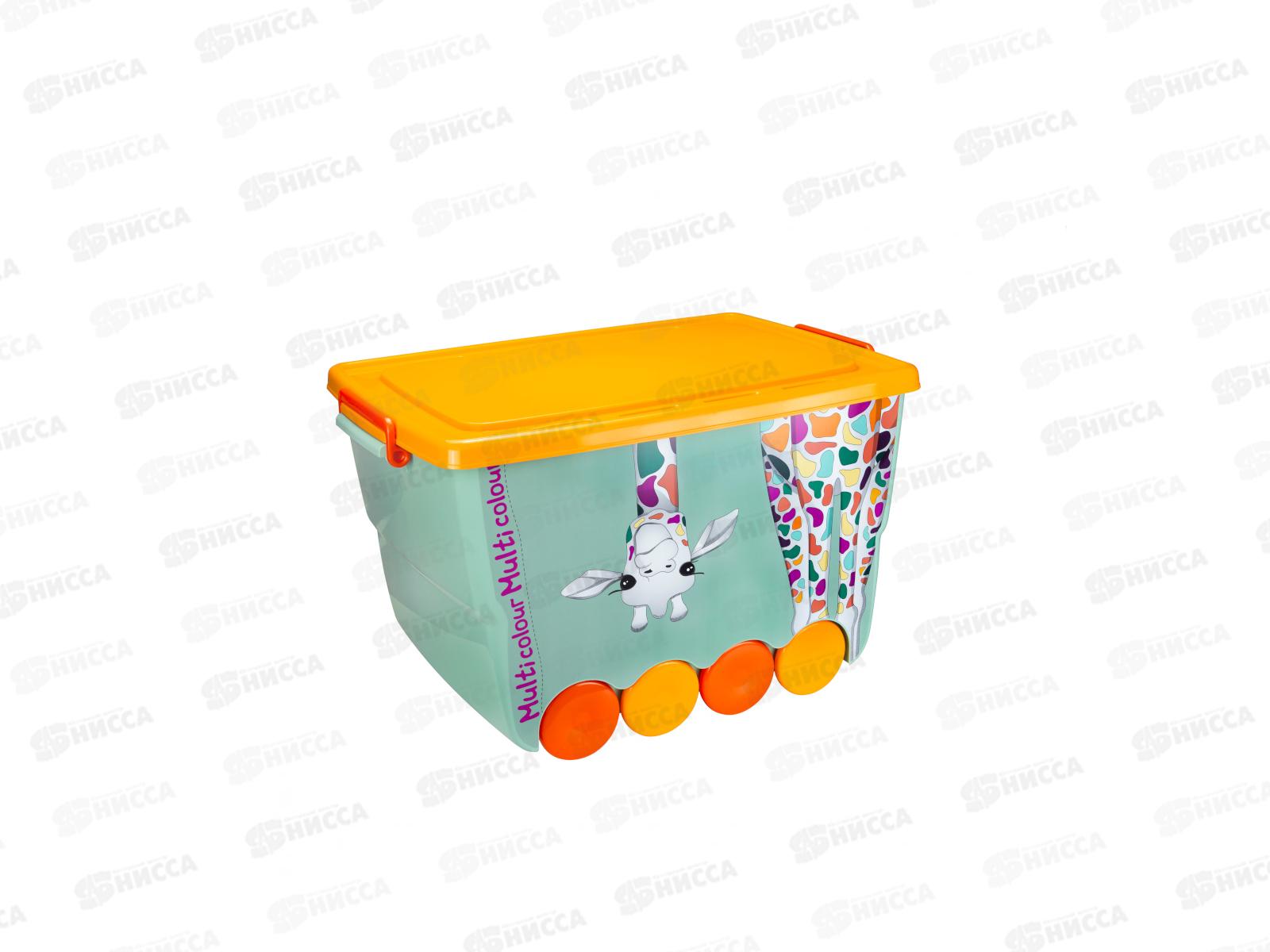 Ящик для игрушек ОКТО 50л жираф М2551 *3