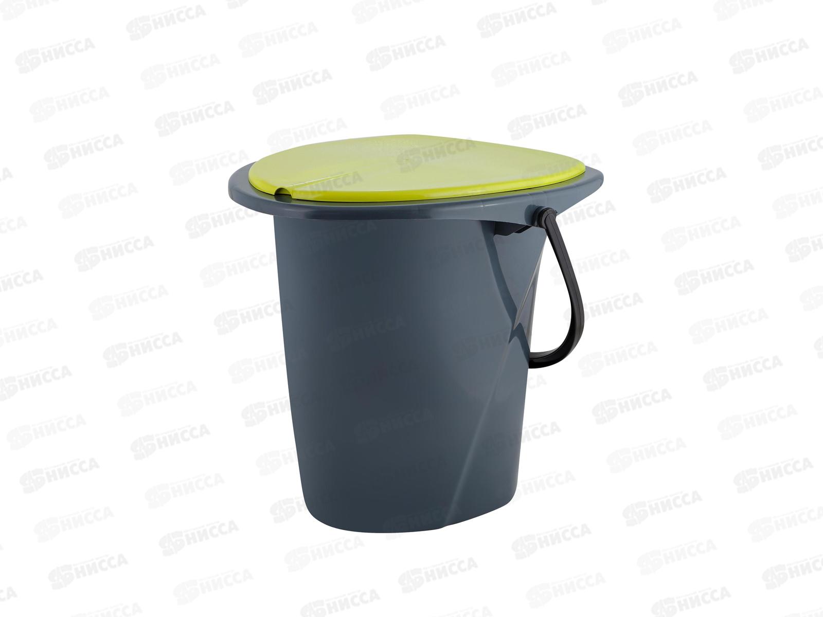 Ведро-туалет 17л Серый ING30001  *7