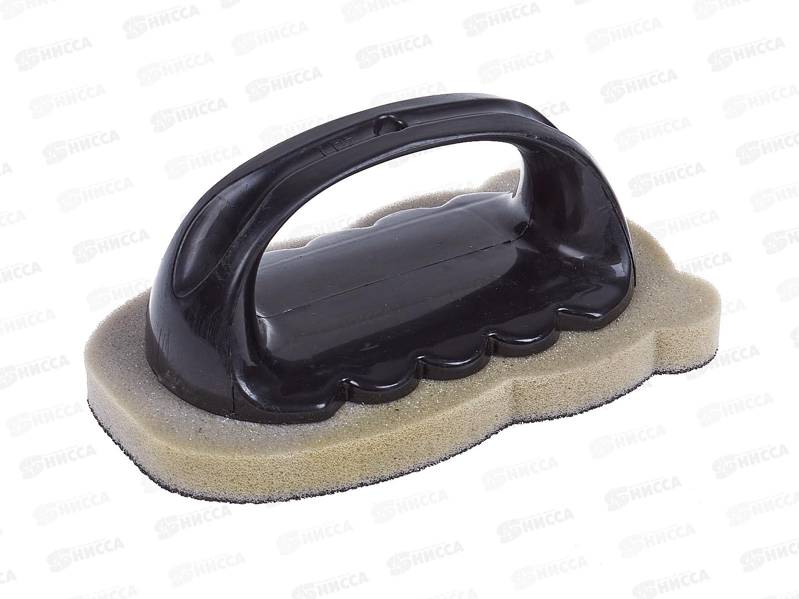 Губка для мытья кухни с ручкой Карборундовая VL58-103 *12