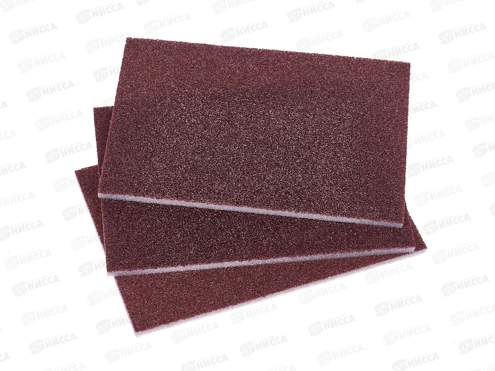 Губка для мытья кухни Карборундовая набор 3шт VL58-102 *30