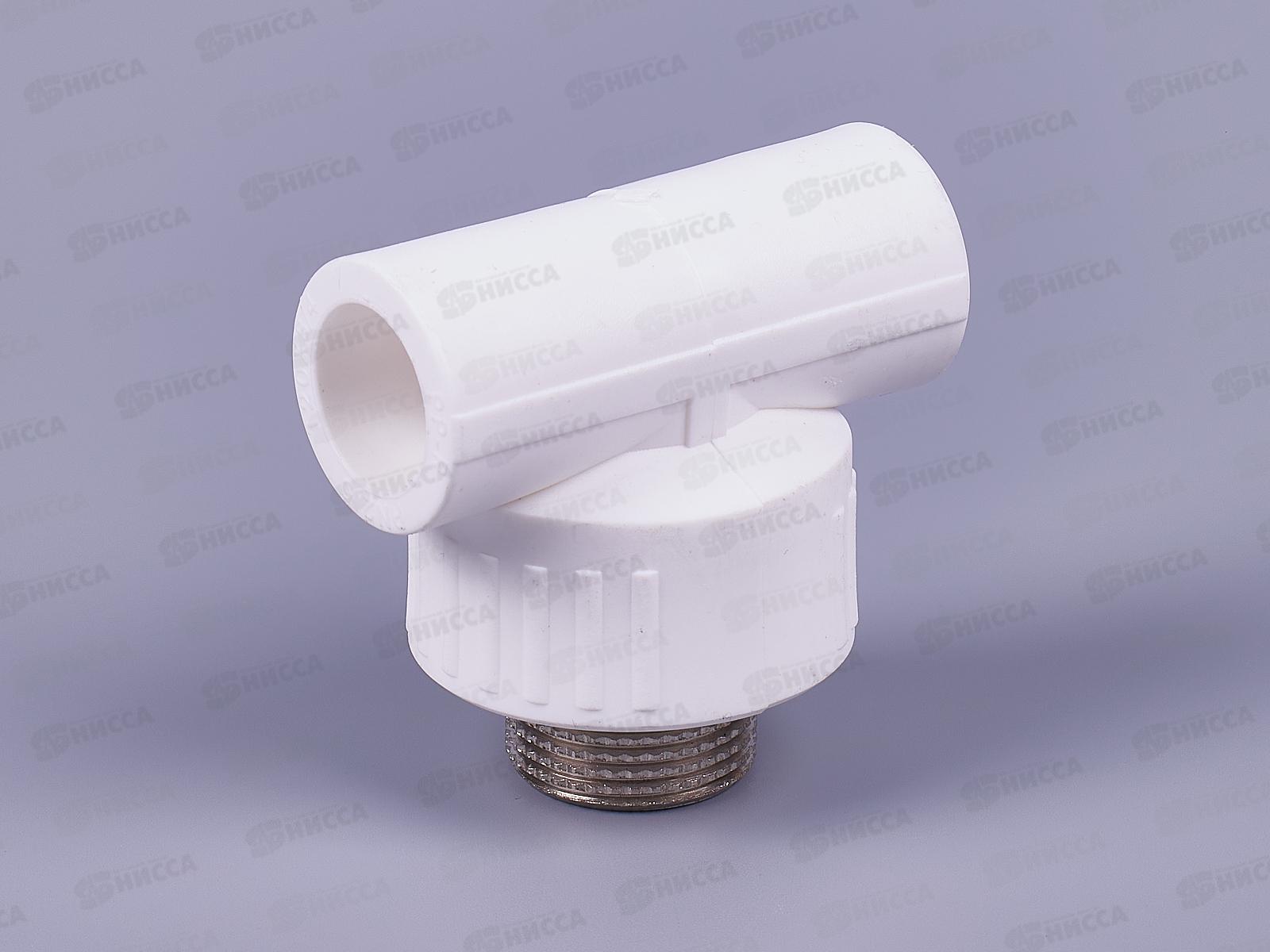 Тройник комбинированный с наружной резьбой 20*3/4*20 Aqualink, 03567 *10/100