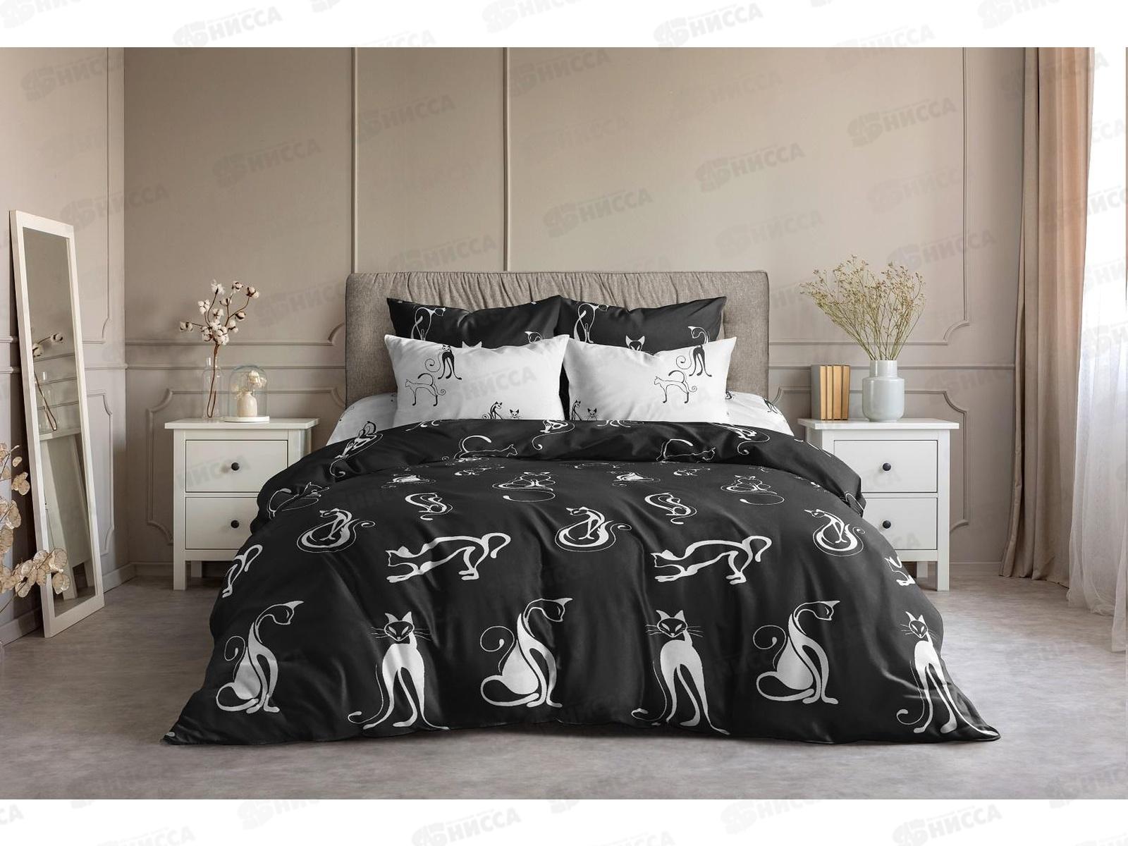 Комплект постельного белья евро Бязь 120гр НН Багира