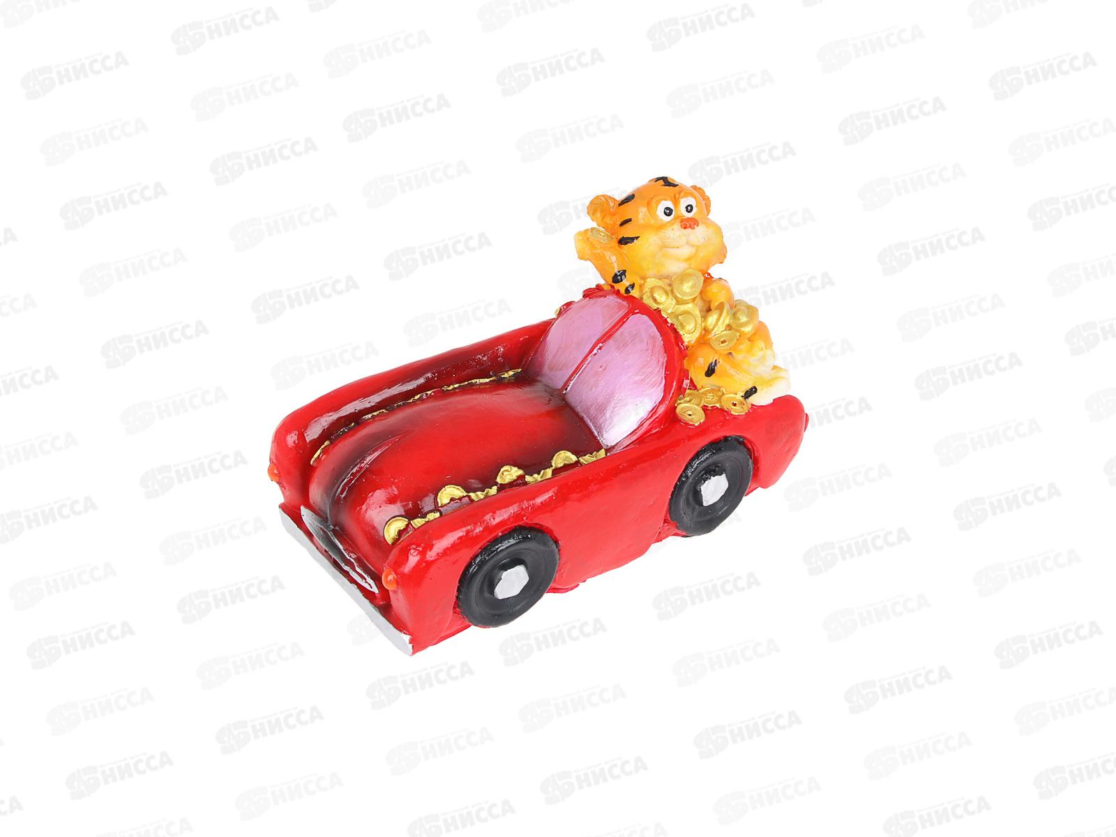 Копилка  &quotТигр в машине, 13-14х8см, 4 дизайна, 359-824  г