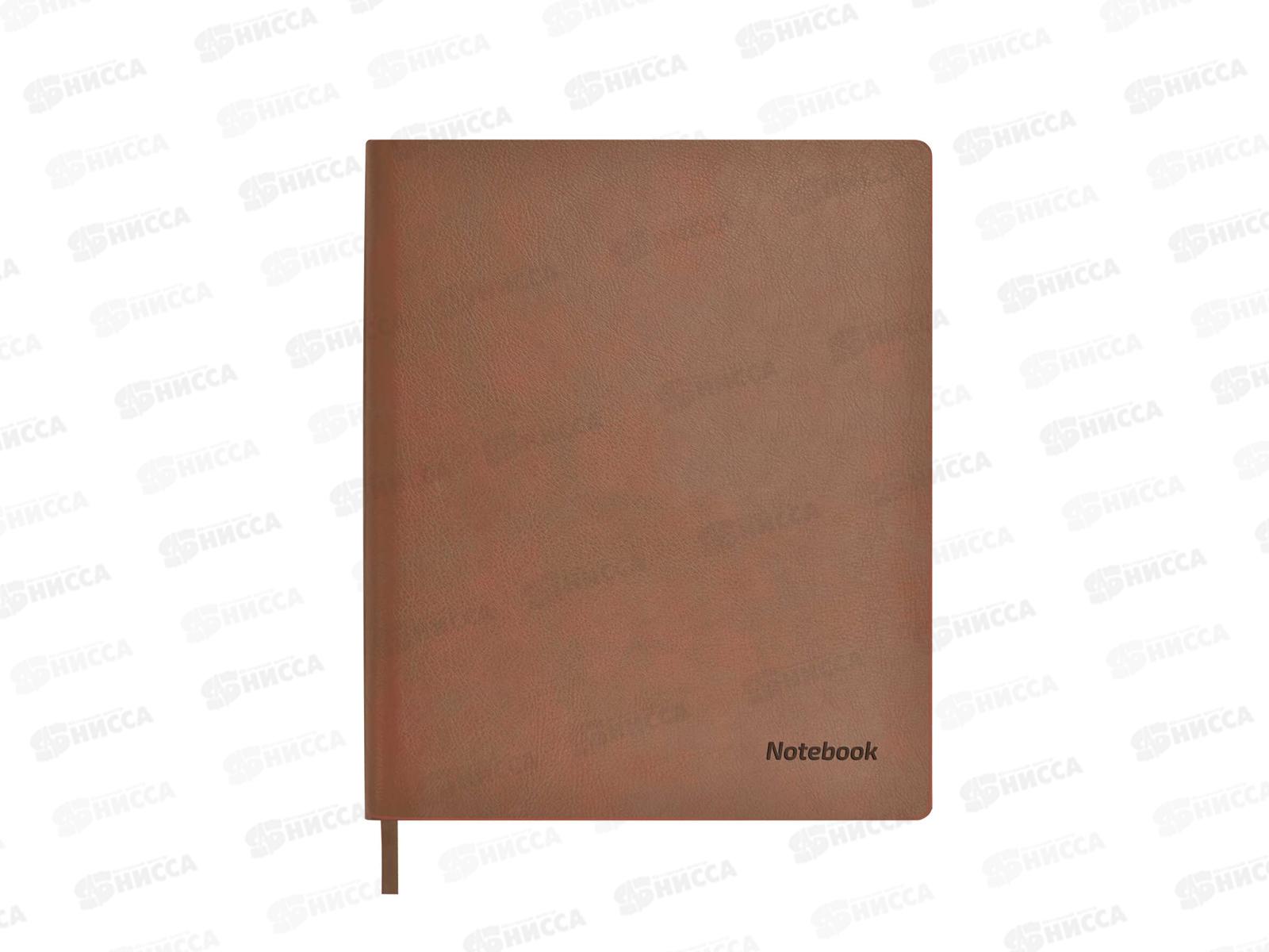 Записная книга ФЕН А4 Шеврет делавэ, коричневый  57718*20