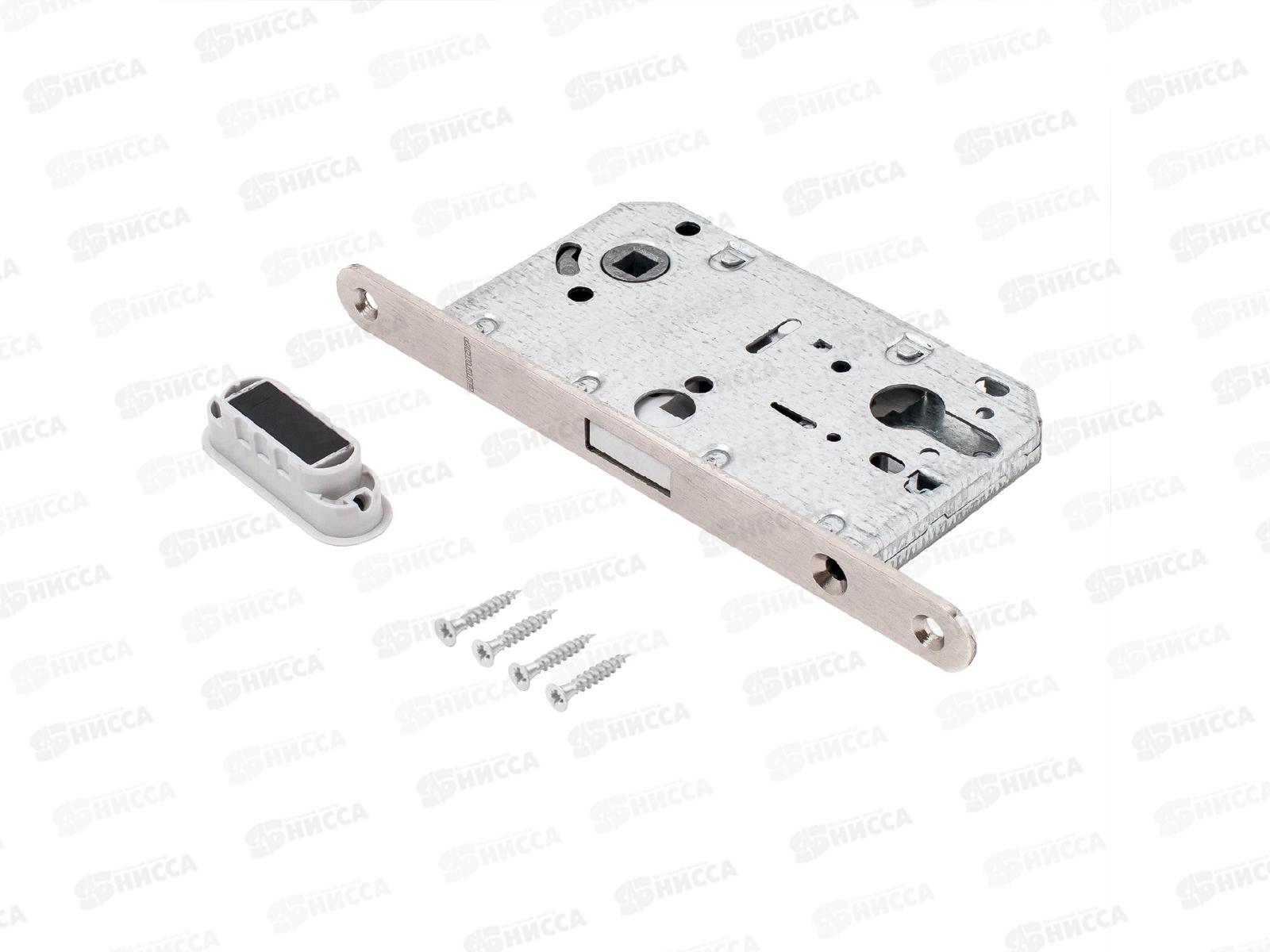 Замок врезной Аллюр APT ML 85-50 SN матовый никель  без цилиндрового механизма  Хедер *30 125