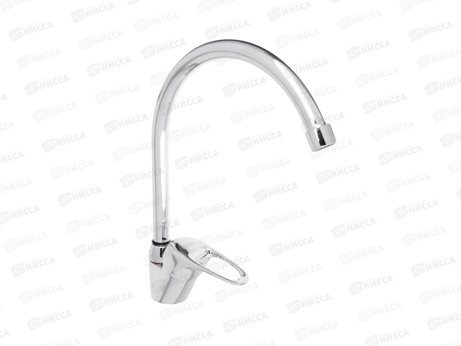 Смеситель СоюзКран для кухни высокий излив керамика 567-056 г