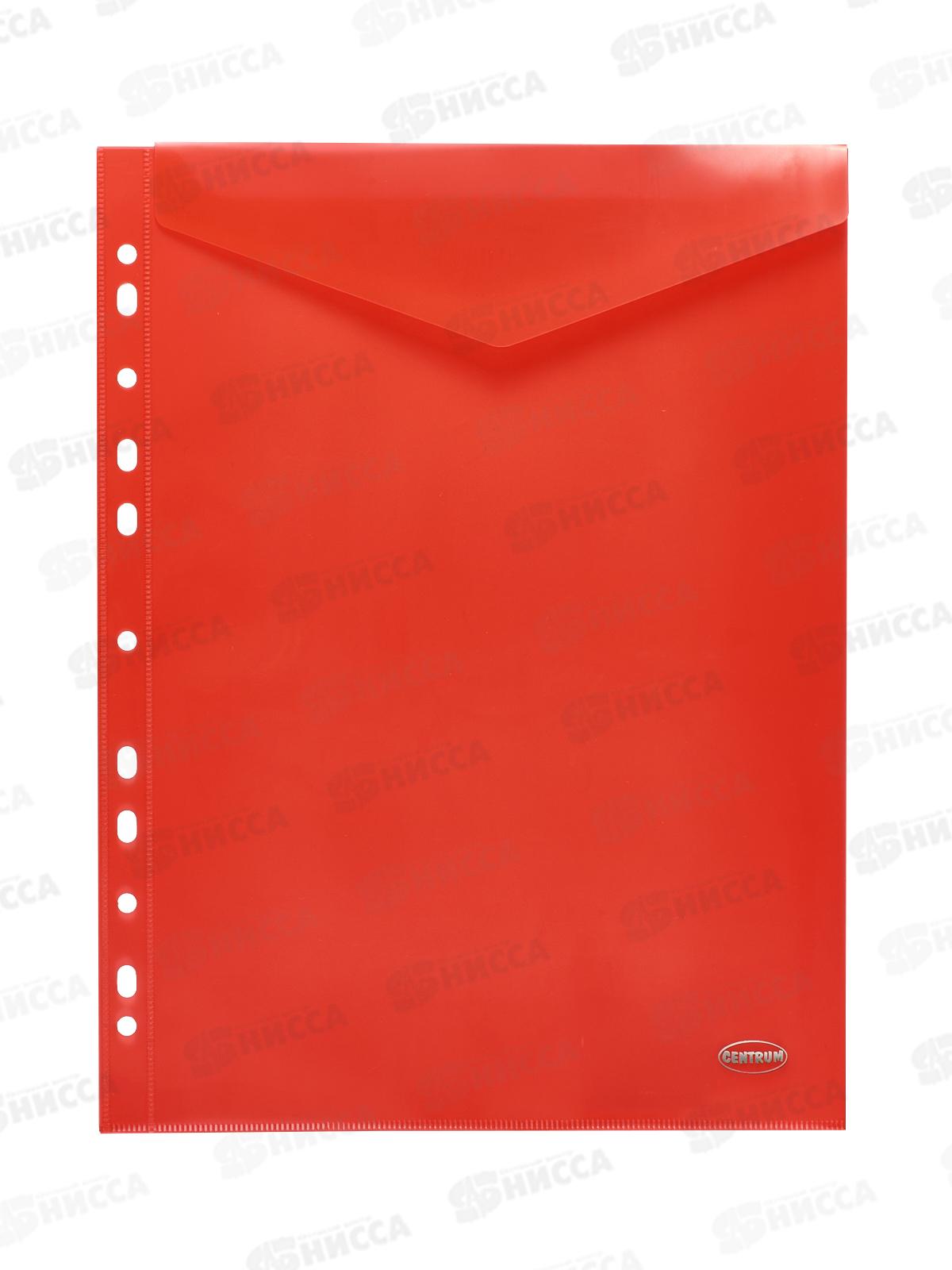 Папка-конверт Centrum вертикальная с перфорацией, в ассортименте 80630*10