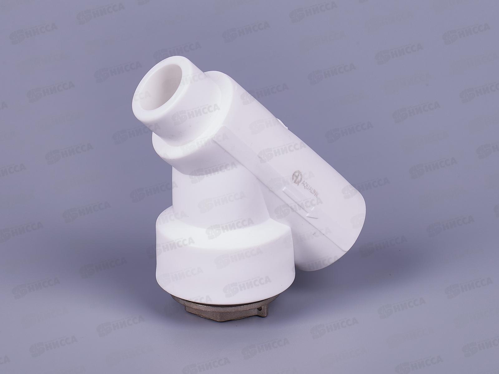 Фильтр сетчатый PP-R DN25 Aqualink косой, муфта-штуцер, 03617 *10/60
