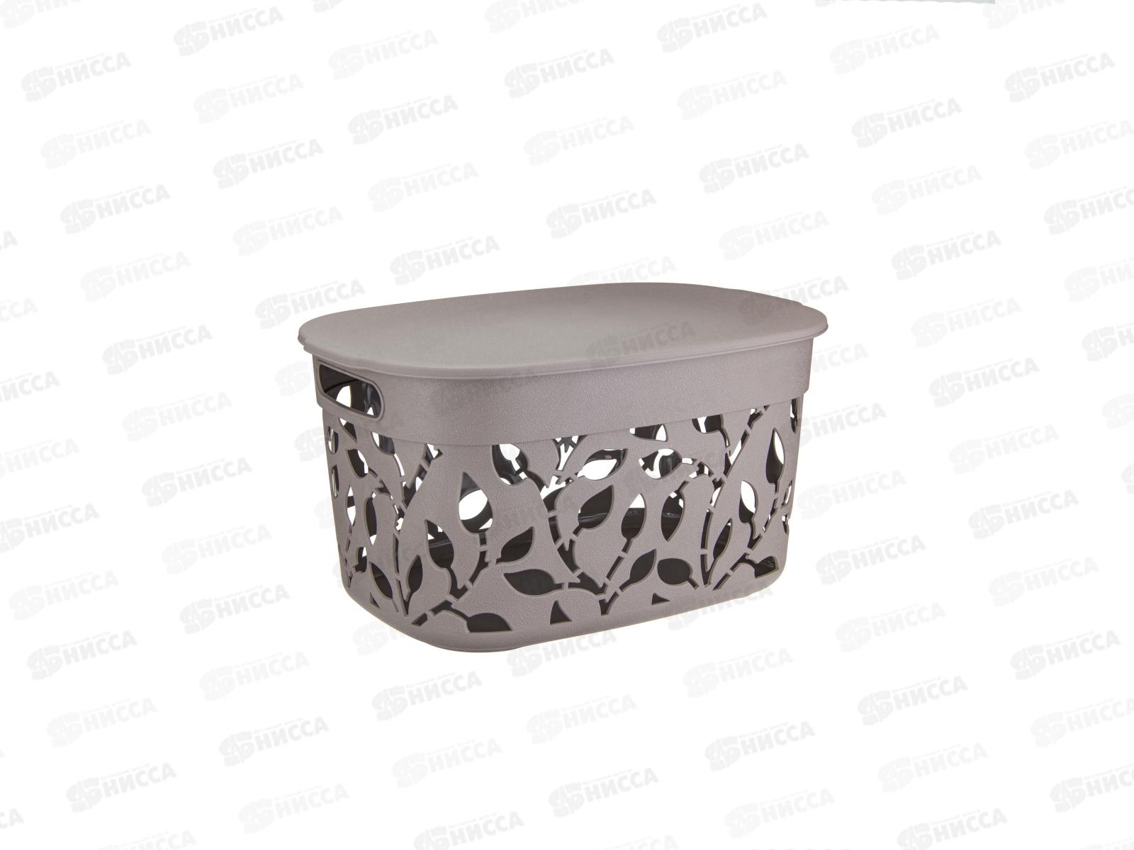 Коробка 12л ФЛОРА Французский серый М2363 *6