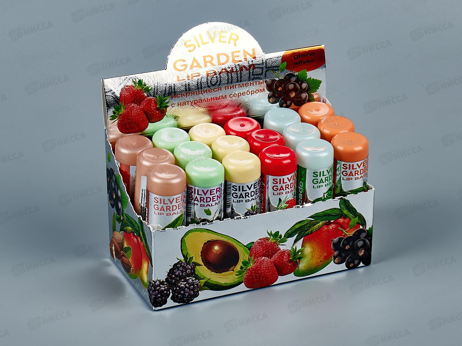 Silver Garden бальзам для губ в ассортименте 3,5г 1307  *18