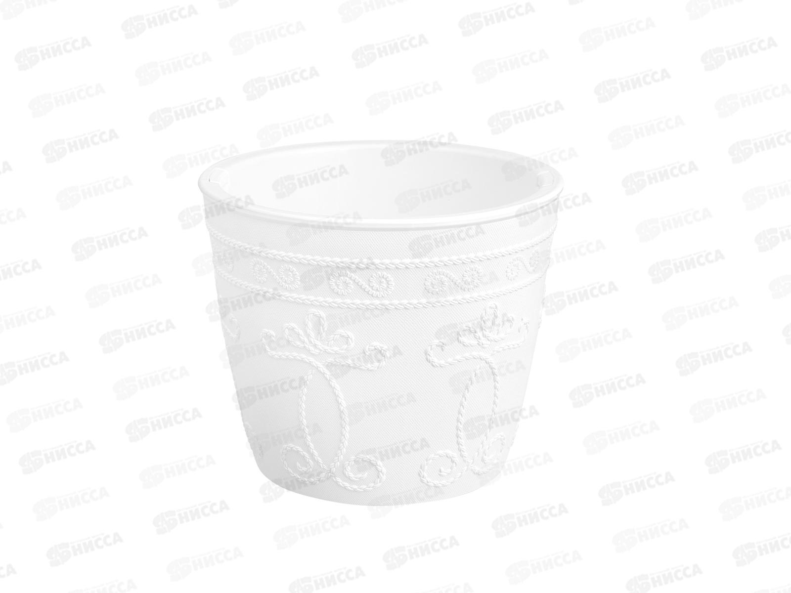 Кашпо &quotАжур&quot 3л Белый/белый КШ-7967 *16