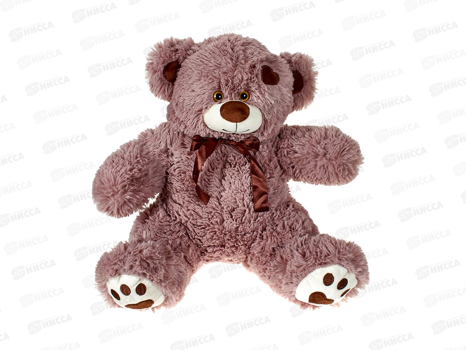 Медведь Тони 50см, МТО-50П, пурпурный,  Мила