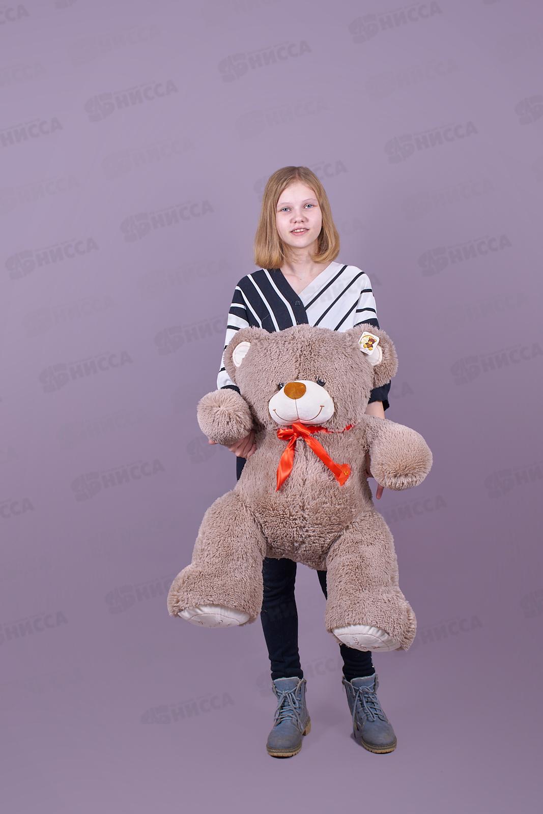 Медведь Гриня 60см, бурый с лентой, МГ-90Ф  Мила