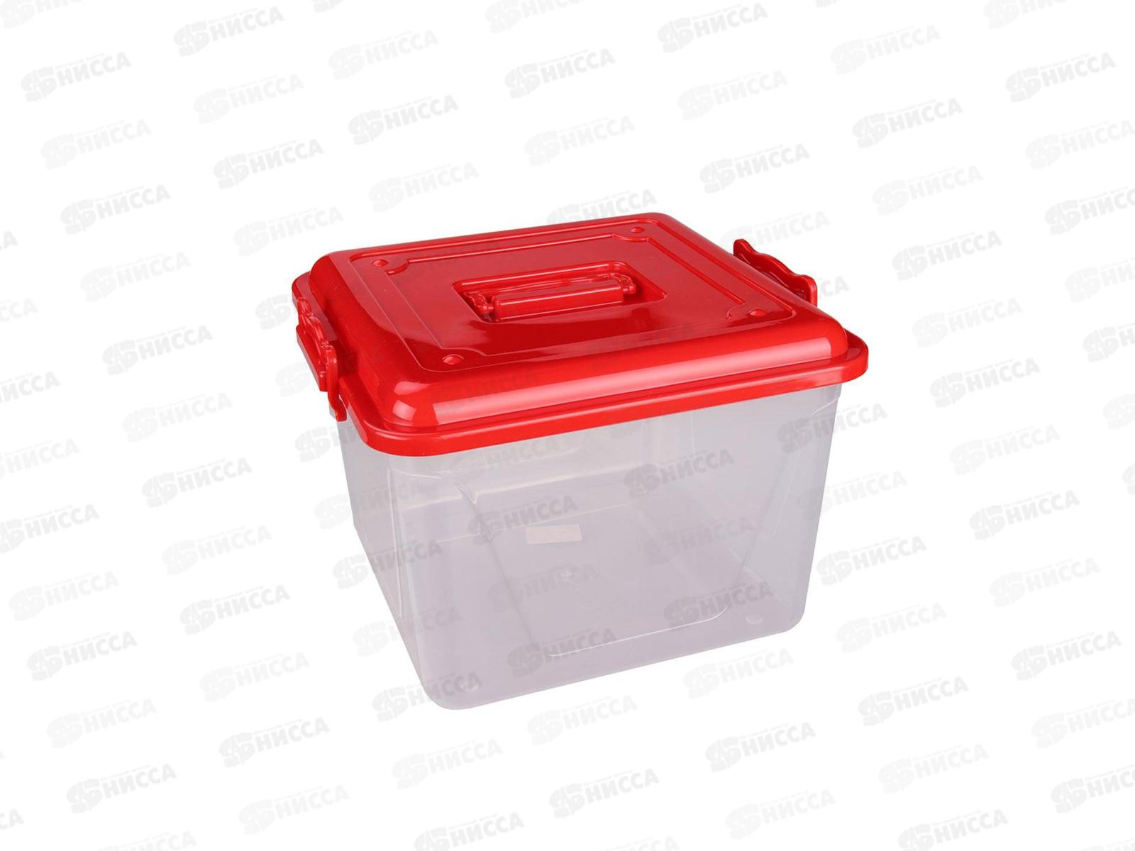 Контейнер 15л с ручками квадратный М1023 *5