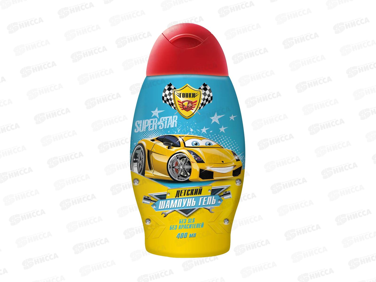 Гонки шампунь-гель 2в1 400мл *6