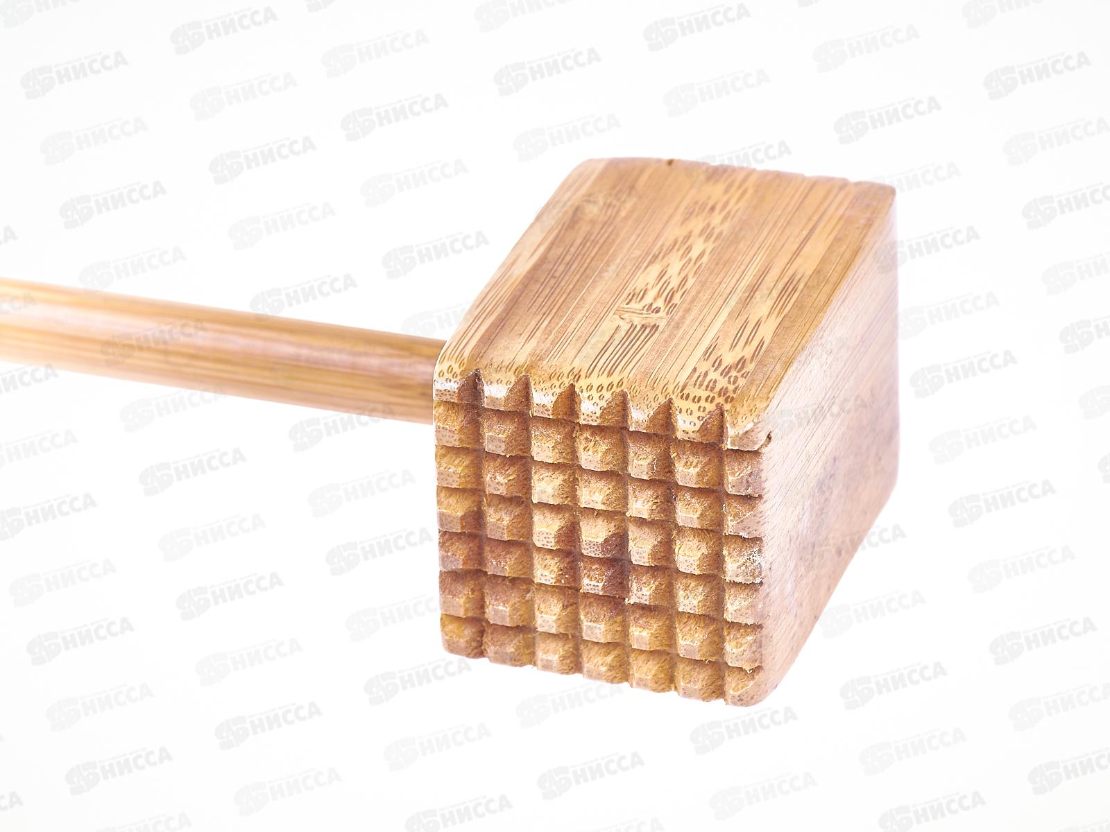 Молоток для отбивки мяса бамбук №1 КТ-ММ-01