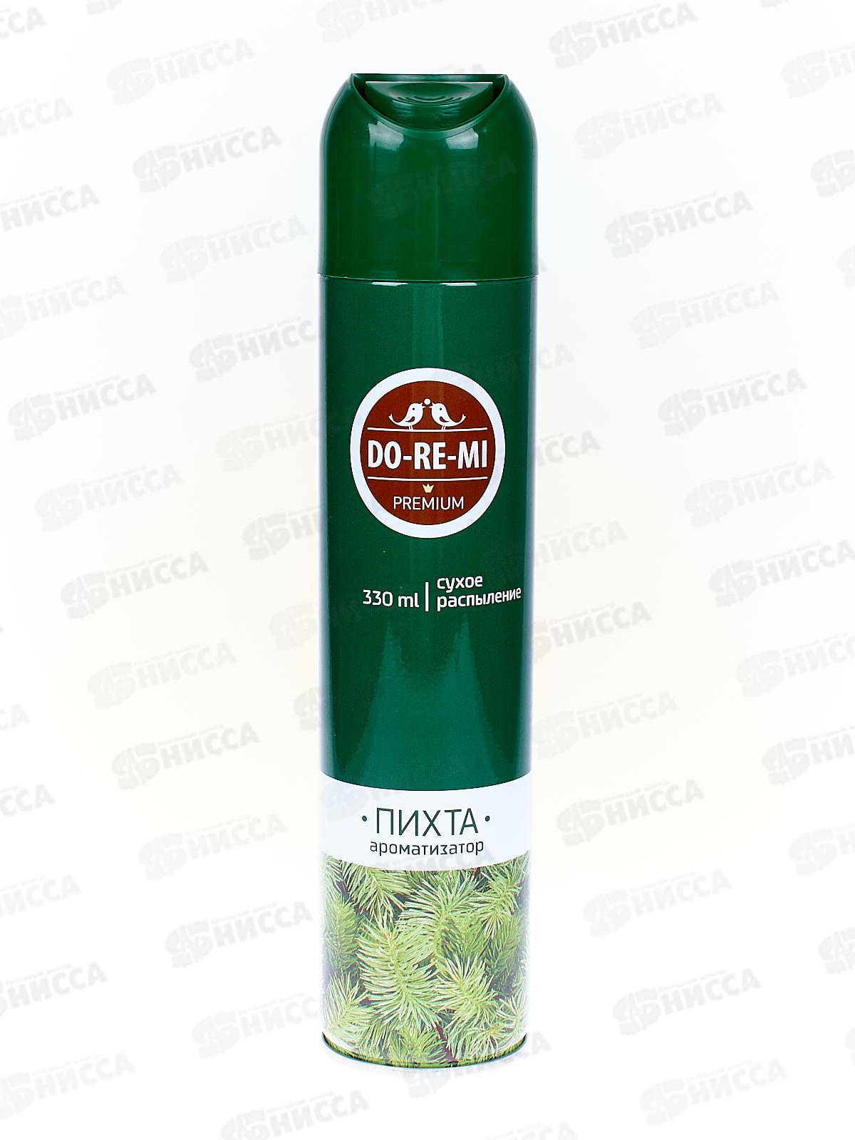 ДО-РЕ-МИ ПРЕМИУМ ароматизатор Пихта Сибирская 330мл *12
