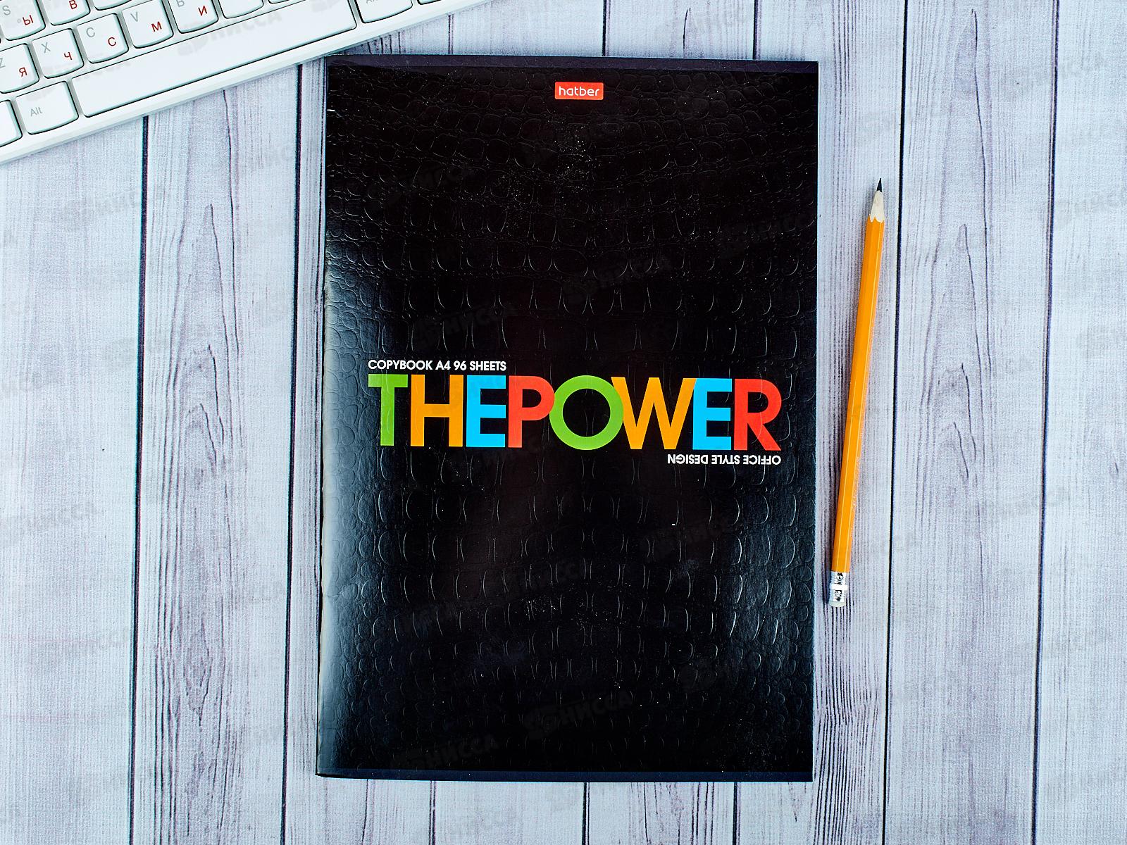 Тетрадь 96 листов клетка  Hatber А4 Thebook  CROCO *3/24