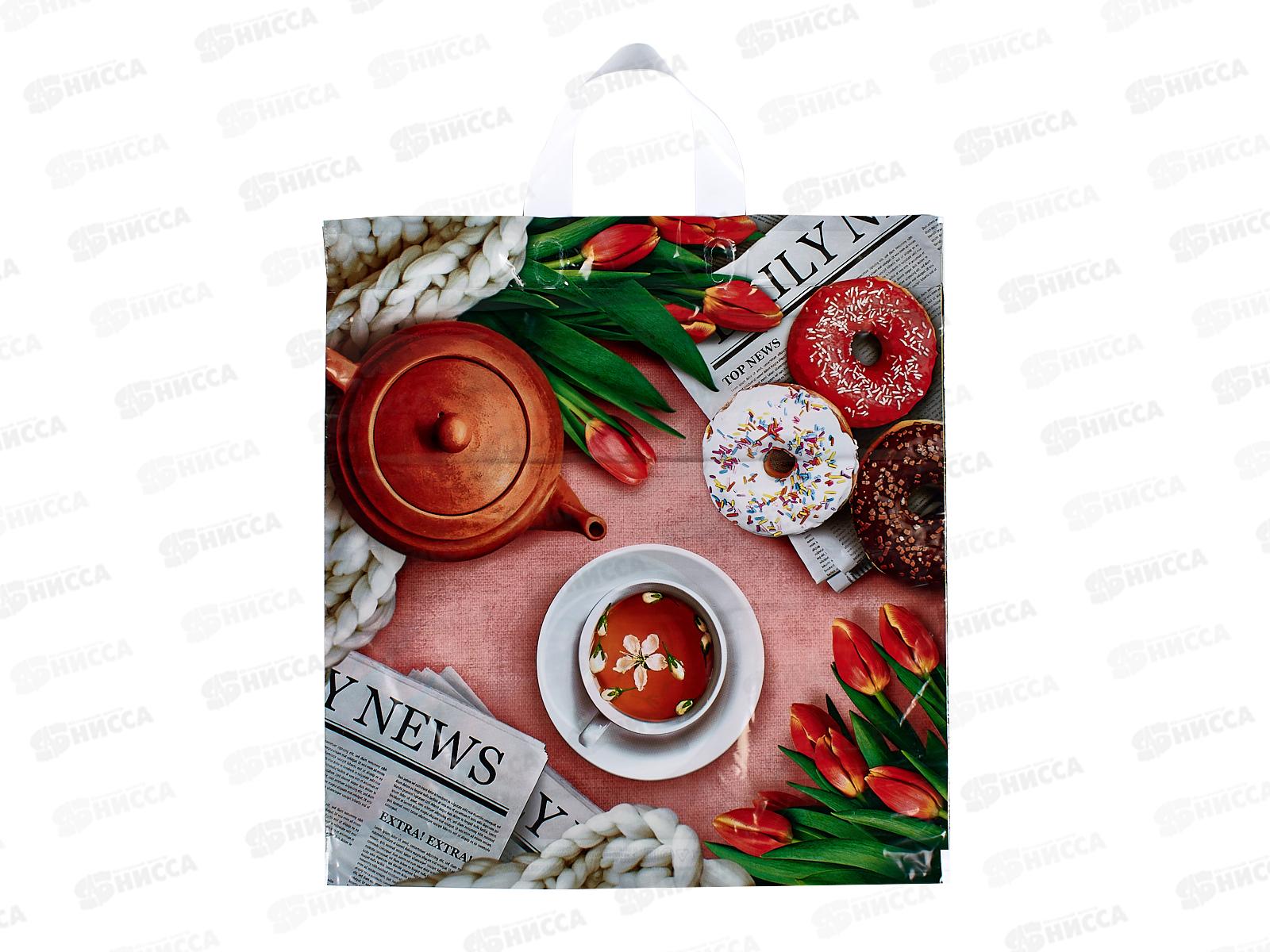 Пакет сумка 40*42 Пуэр *25/500