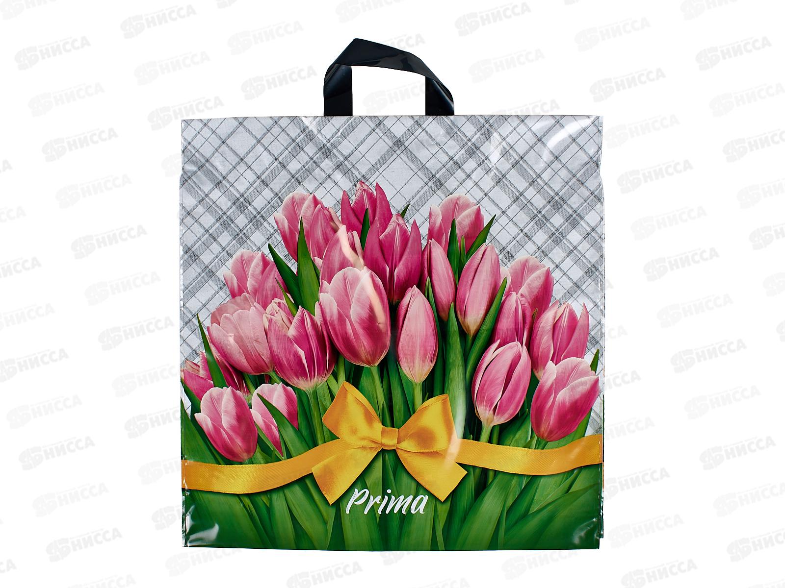 Пакет  сумка 44*44 Розовая весна *25/250