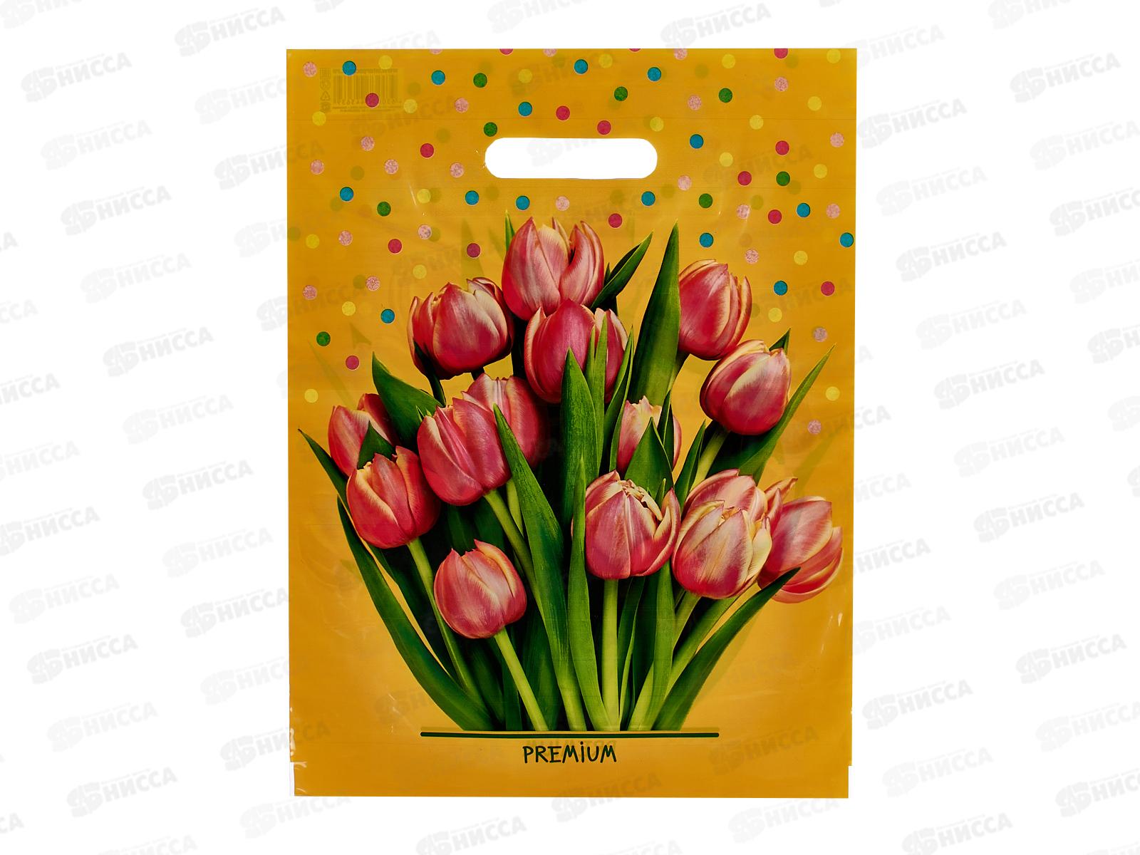 Пакет пробивной 31*40  Солнечный букет *50/500