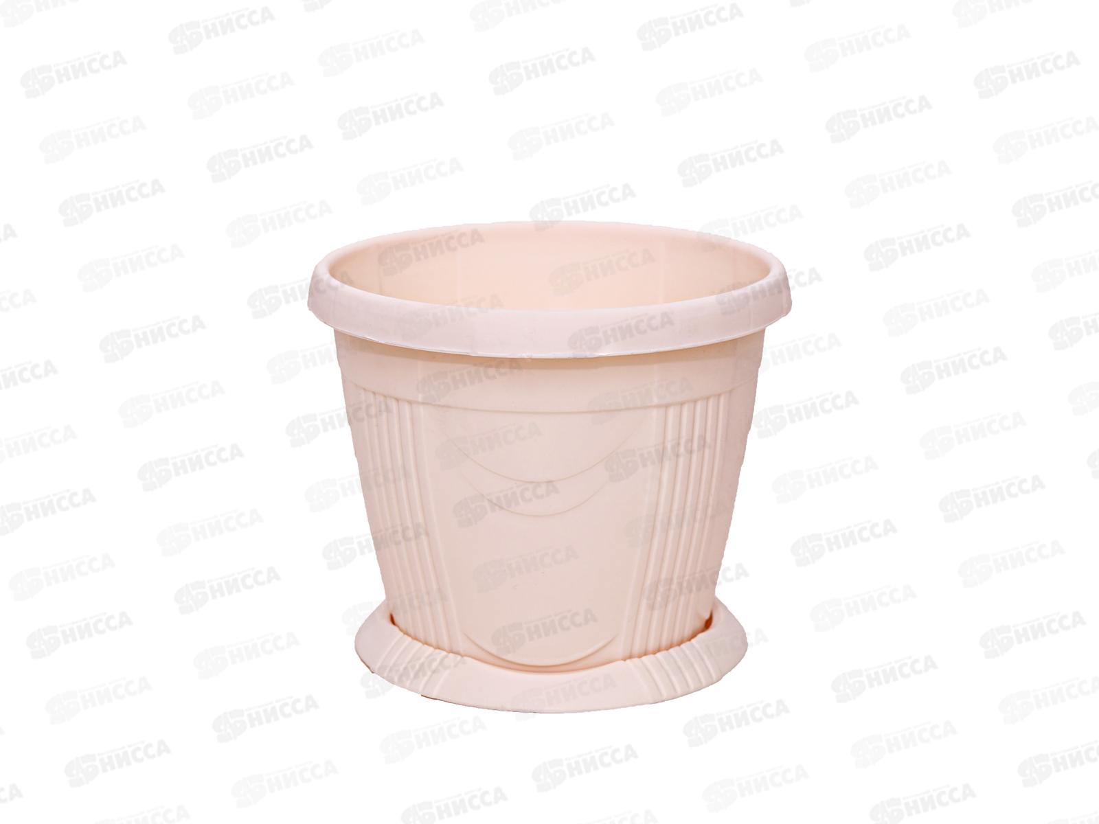 Кашпо Селенга 10л бежевый  Ангарск *5