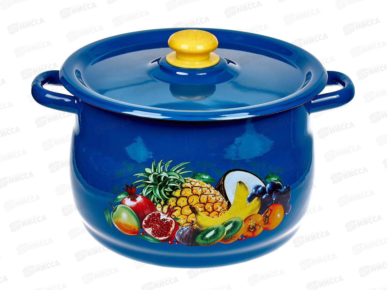 Кастрюля 8,0л сферическая васильвовая С1920.34  *2