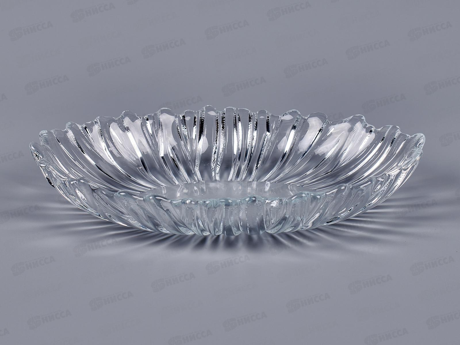 Блюдо Аврора из упрочненного стекла 10545SL *12