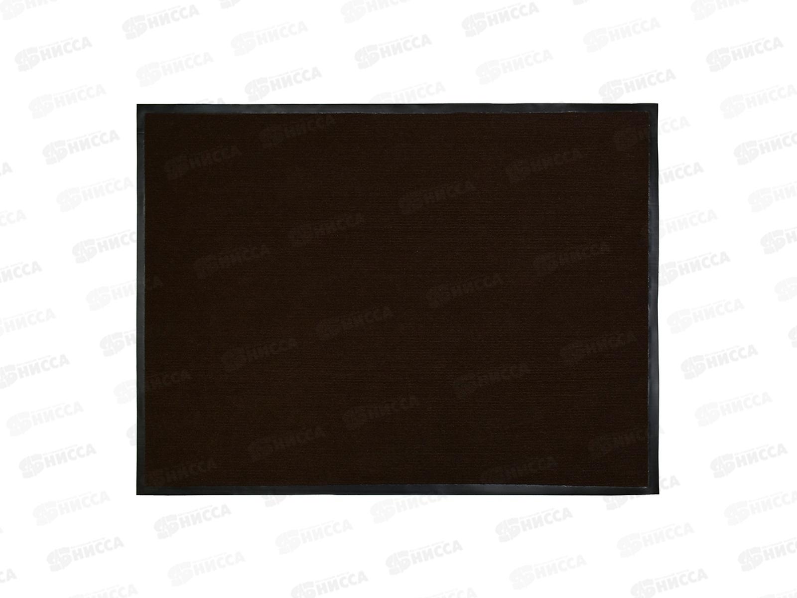 Коврик влаговпитывающий ребристый &quotTrip&quot 90*120см&quotVORTEX&quot корич. 24197 *8