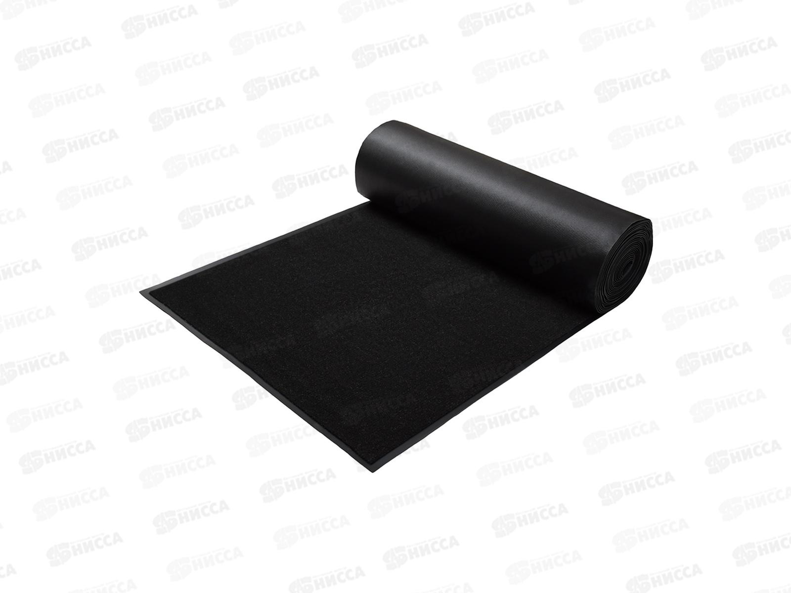 Коврик влаговпитывающий ребристый &quotTrip&quot 90*1500см&quotVORTEX&quot черн. 24205