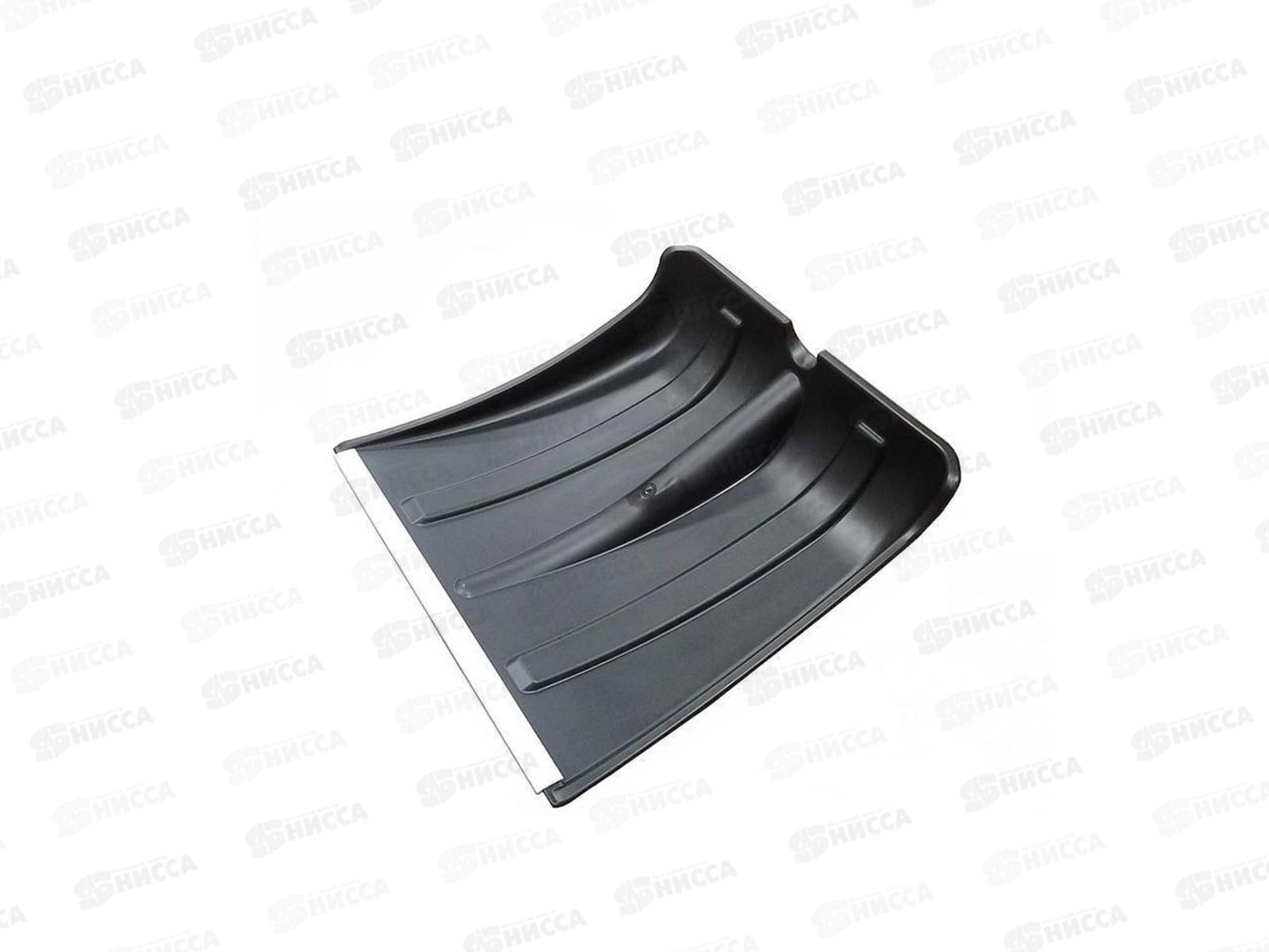 Лопата для снега 380*365мм без черенка с оцинкованной планкой, тулейка 32мм  *10