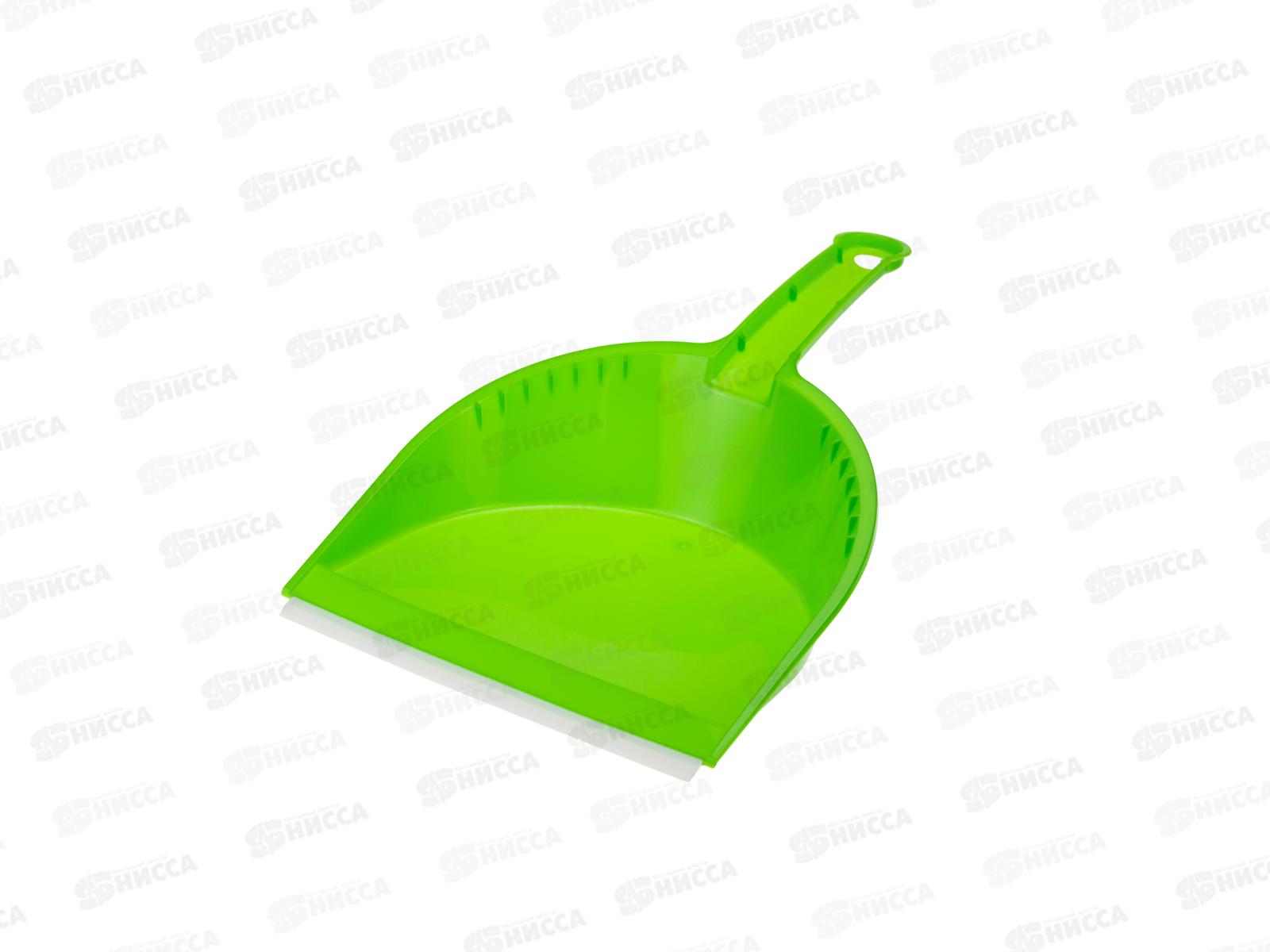 Совок СТАНДАРТ с резинкой Ярко-зеленый М5191 *20