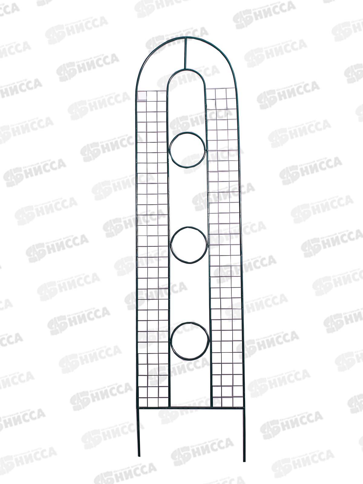 Шпалера &quot3 кольца"  металлическая