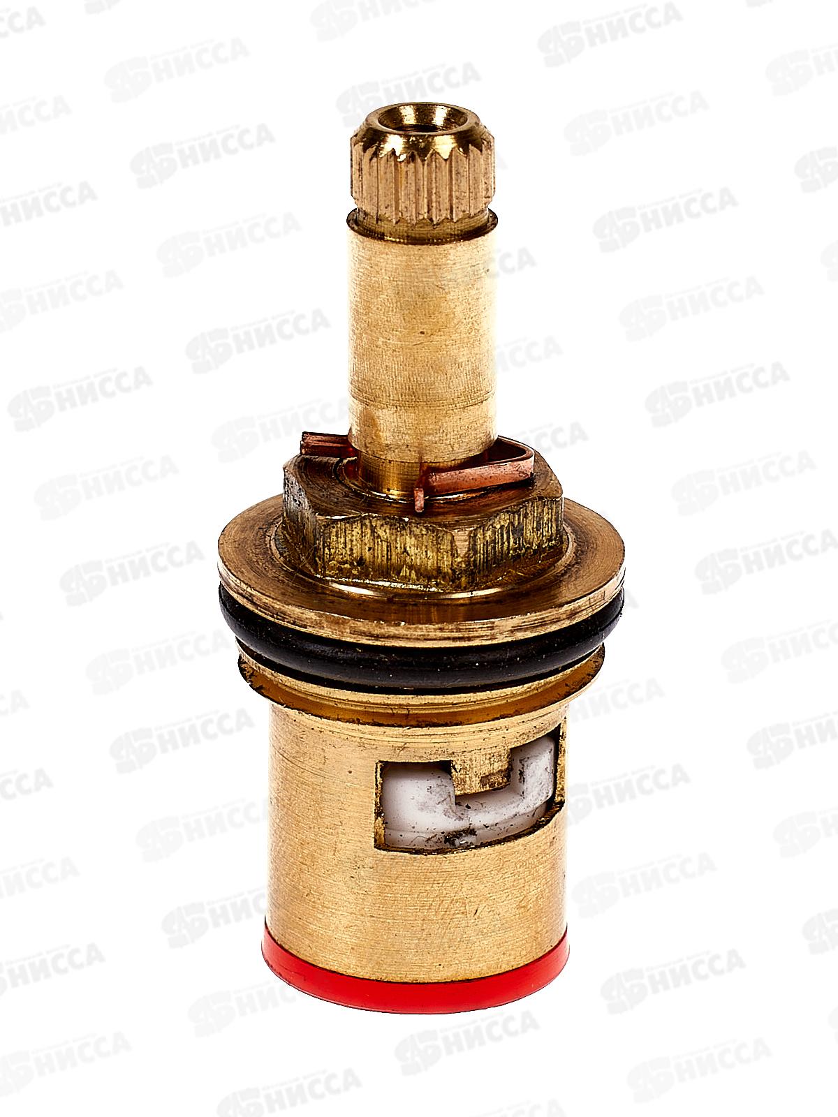 Кран-букса 1/2 7,6*20 шлицевая металлокерамическая, КР004