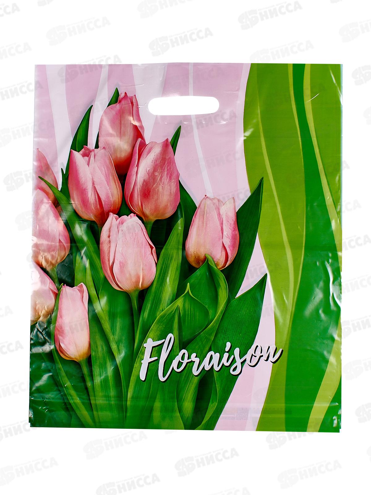 Пакет пробивной 40*47 Первые цветы *50/500