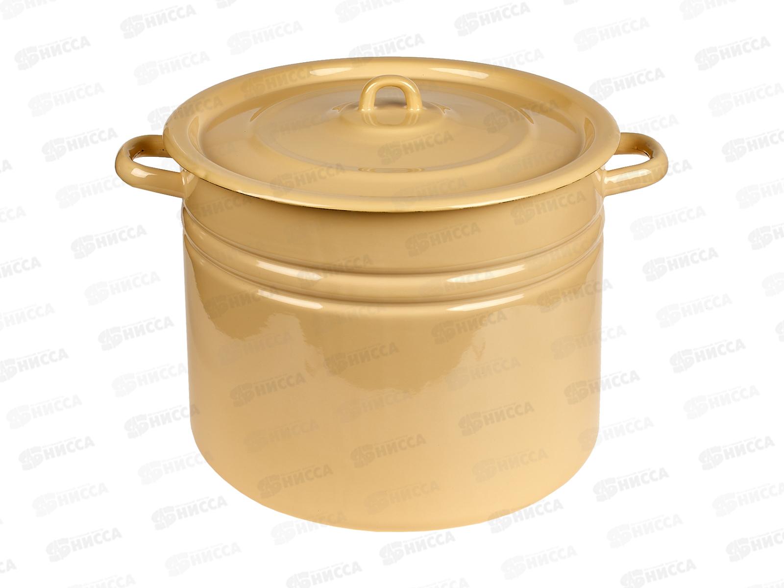 Кастрюля 14,0л цилиндрическая палевая С41626.П