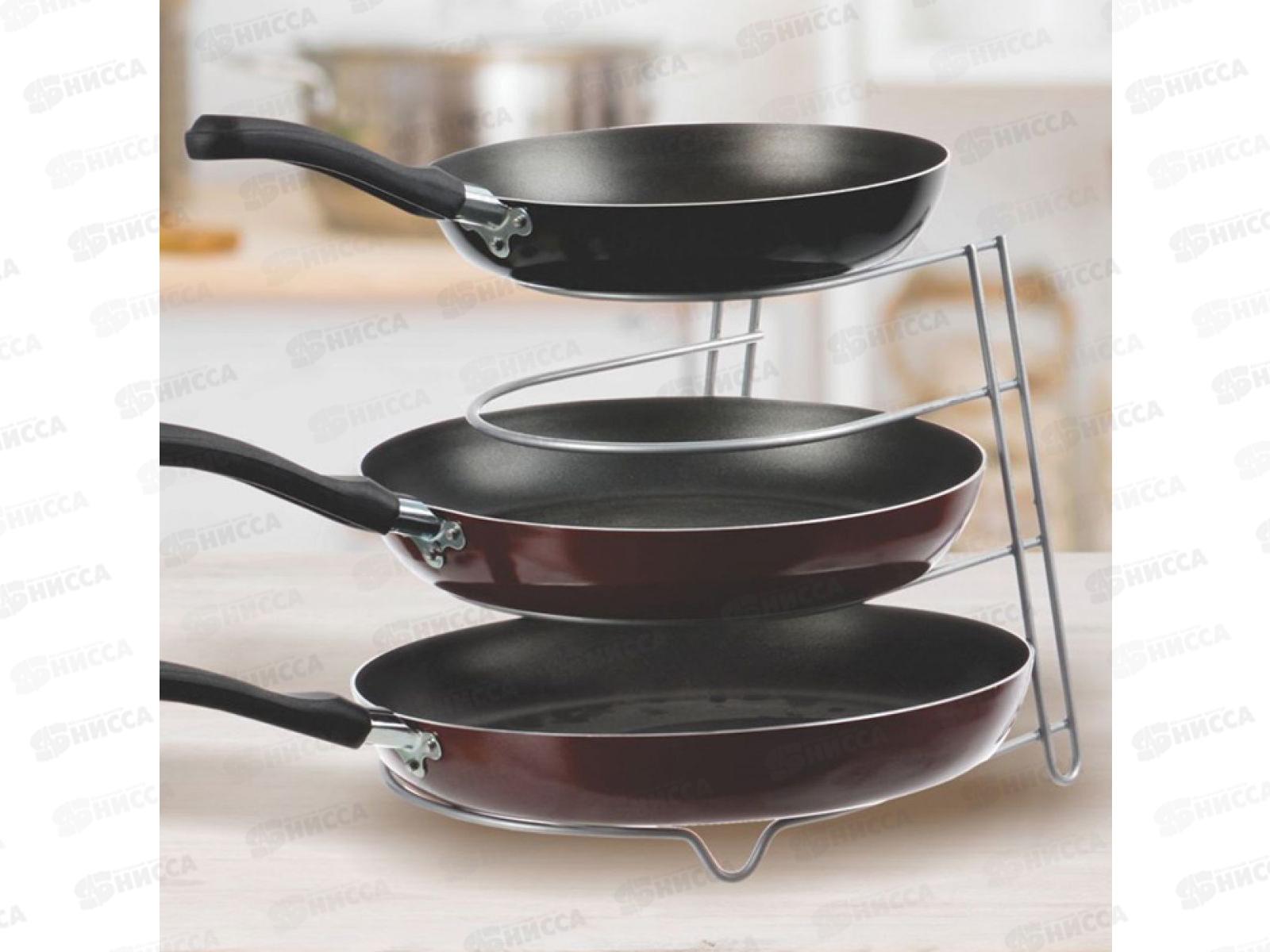 Подставка для сковороды хром (23,5*23*27см)*8