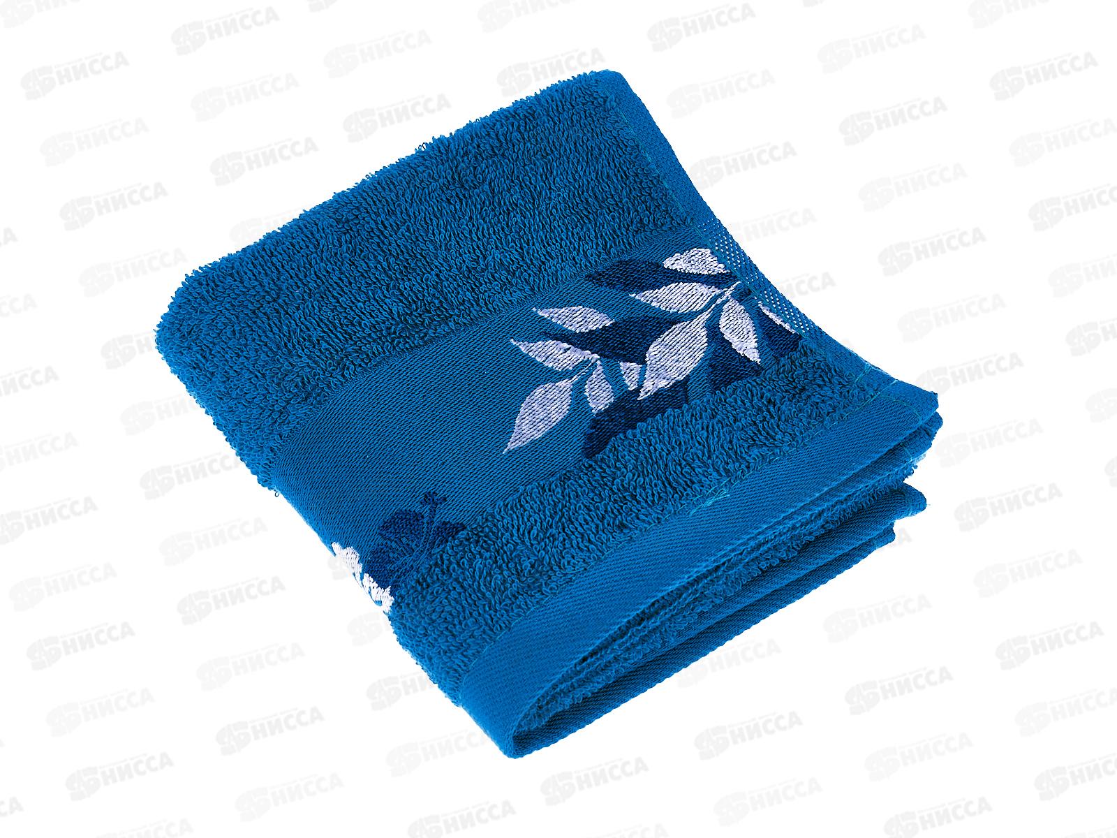 Полотенце махровое 30*60 ВЛ Сад синий 05-044