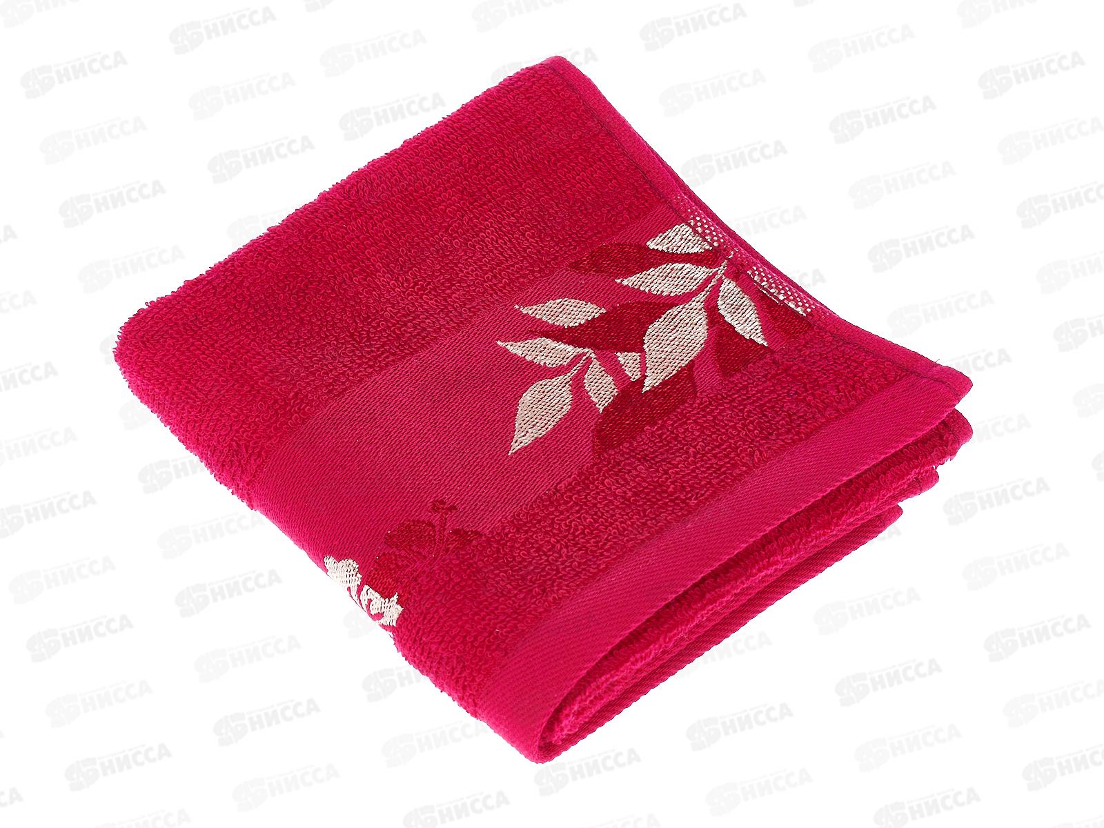 Полотенце махровое 30*60 ВЛ Сад красный 05-067