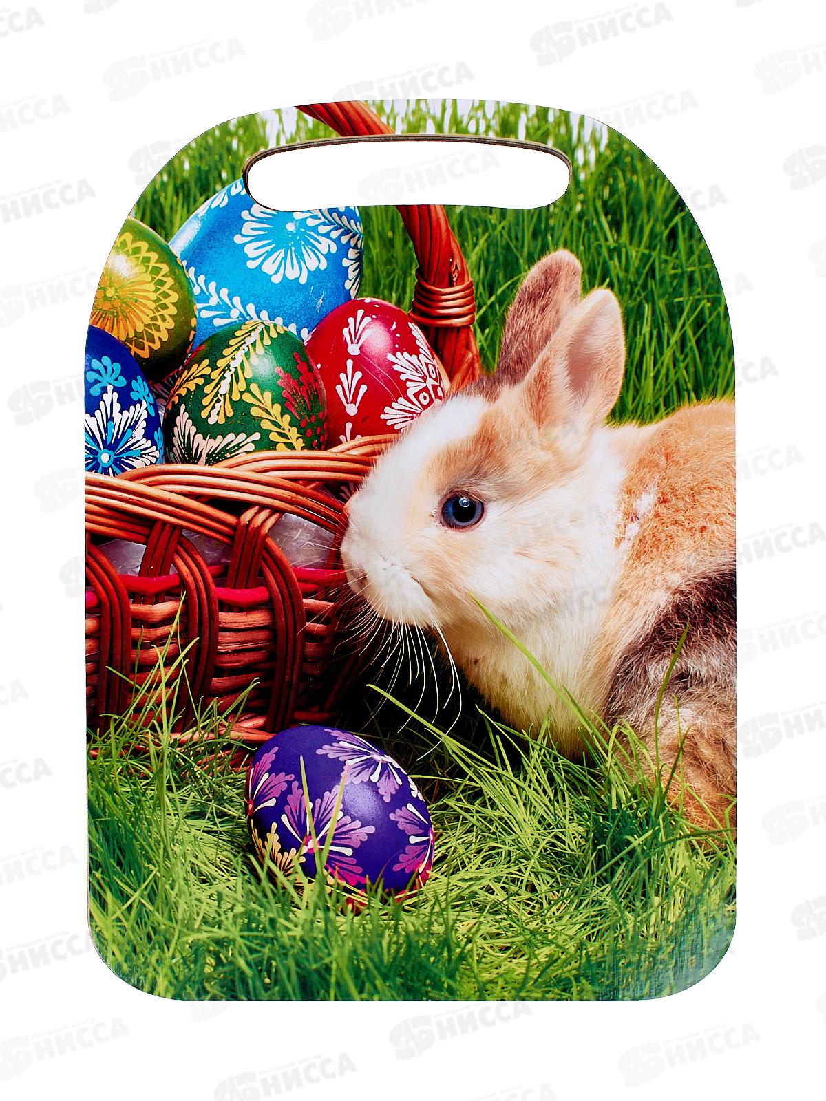 Доска разделочная  дерево &quotПасха-Кролик&quot К-45 *22