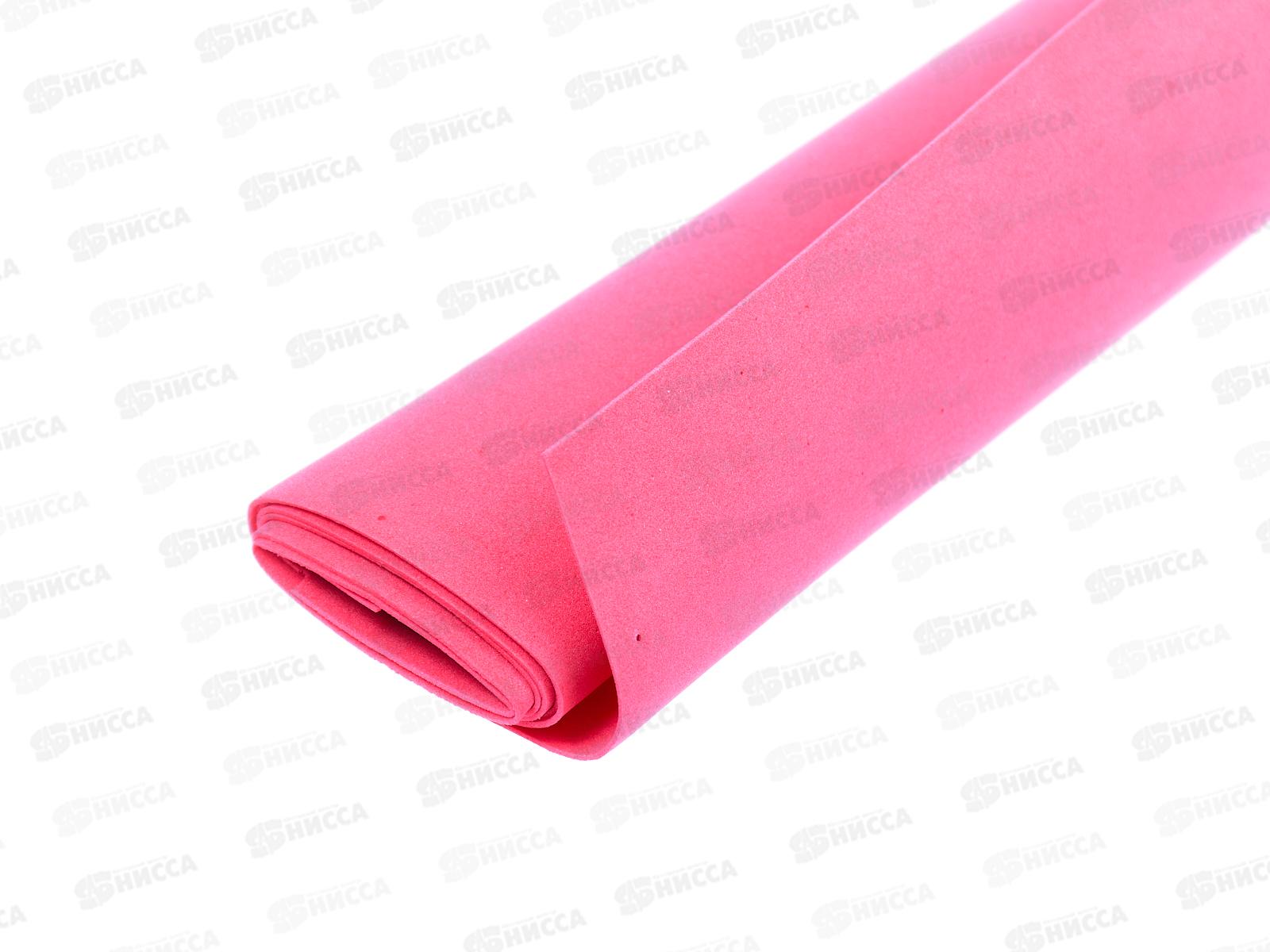 ФоамиранПластичная замша EVA &quotBlumentag&quot 1мм 60х70см 17 Индийский красный