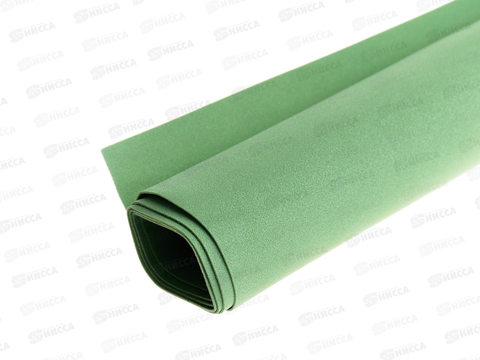 ФоамиранПластичная замша EVA &quotBlumentag" 1мм 60х70см 27 Тёмно-зеленый