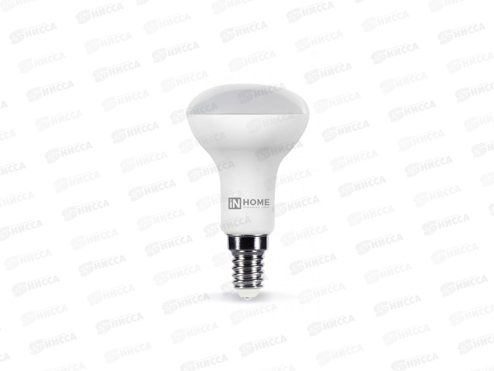 Лампа светодиодная IN-HOME LED-R50-VC 6Вт 230В Е14 3000К 530Лм
