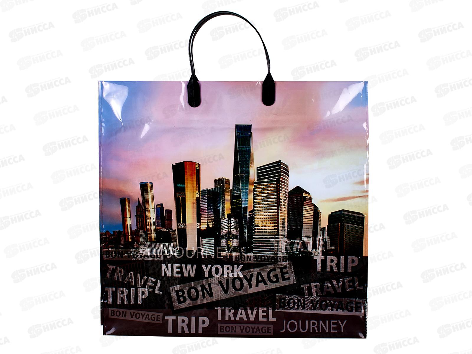 Пакет с пластиковой ручкой 38*35 Сити *10/100