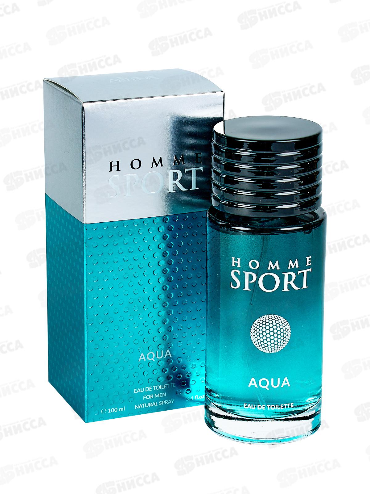Homme Sport Aqua туалетная вода 100мл мужская М